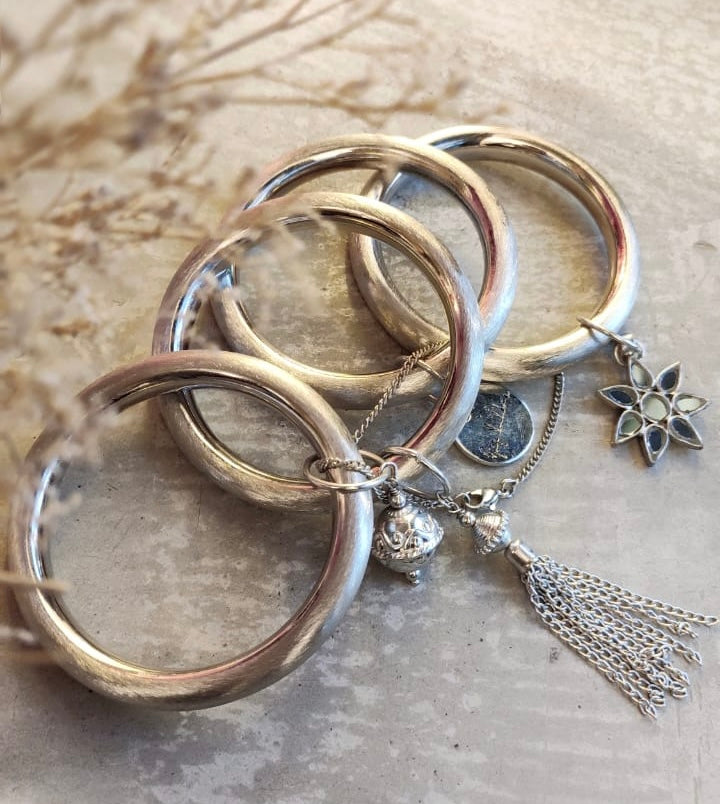 Charm Bangle Stack