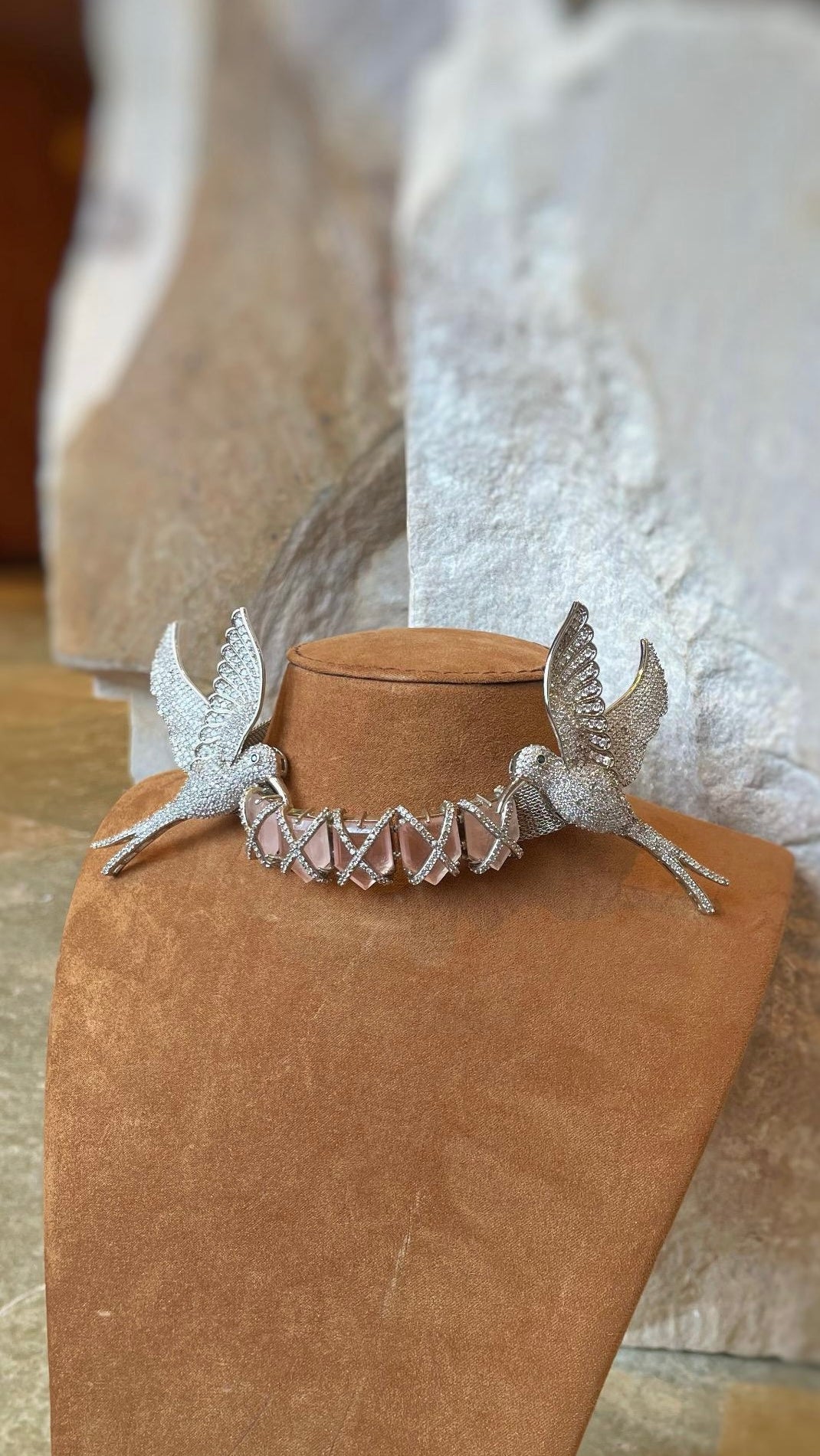 Rosé Peacemaker Necklace