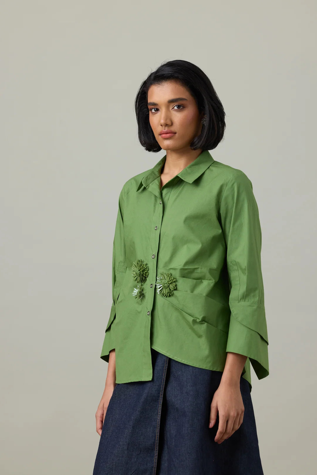 SKYLAR APPLIQUÉ SHIRT