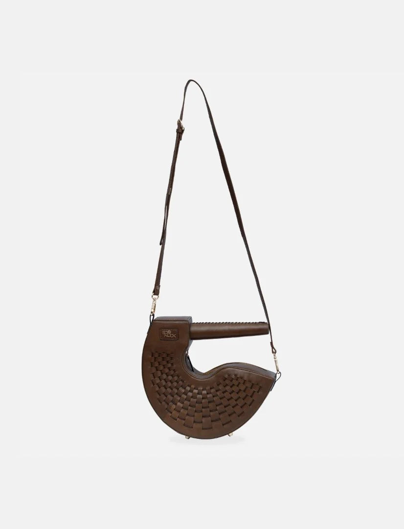 ZORAN CLUTCH IN TAN