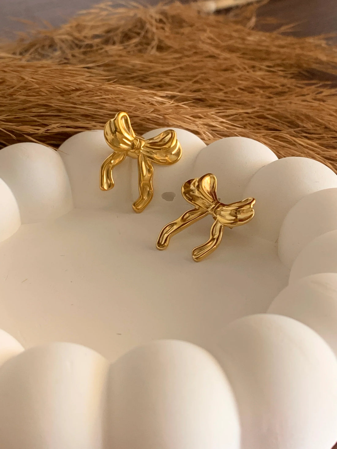 Ribbon Earrings