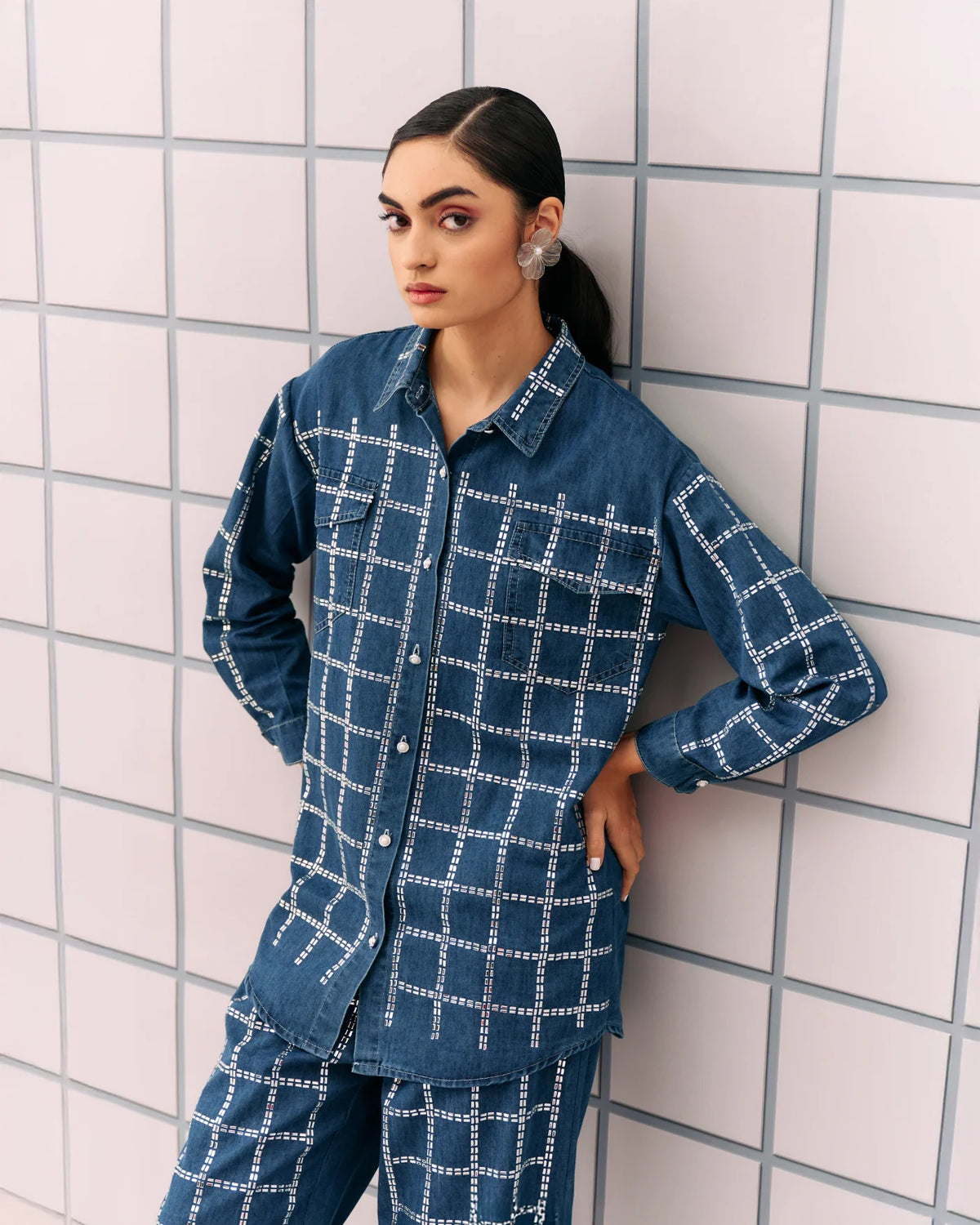 Aim Denim Co-ord Set