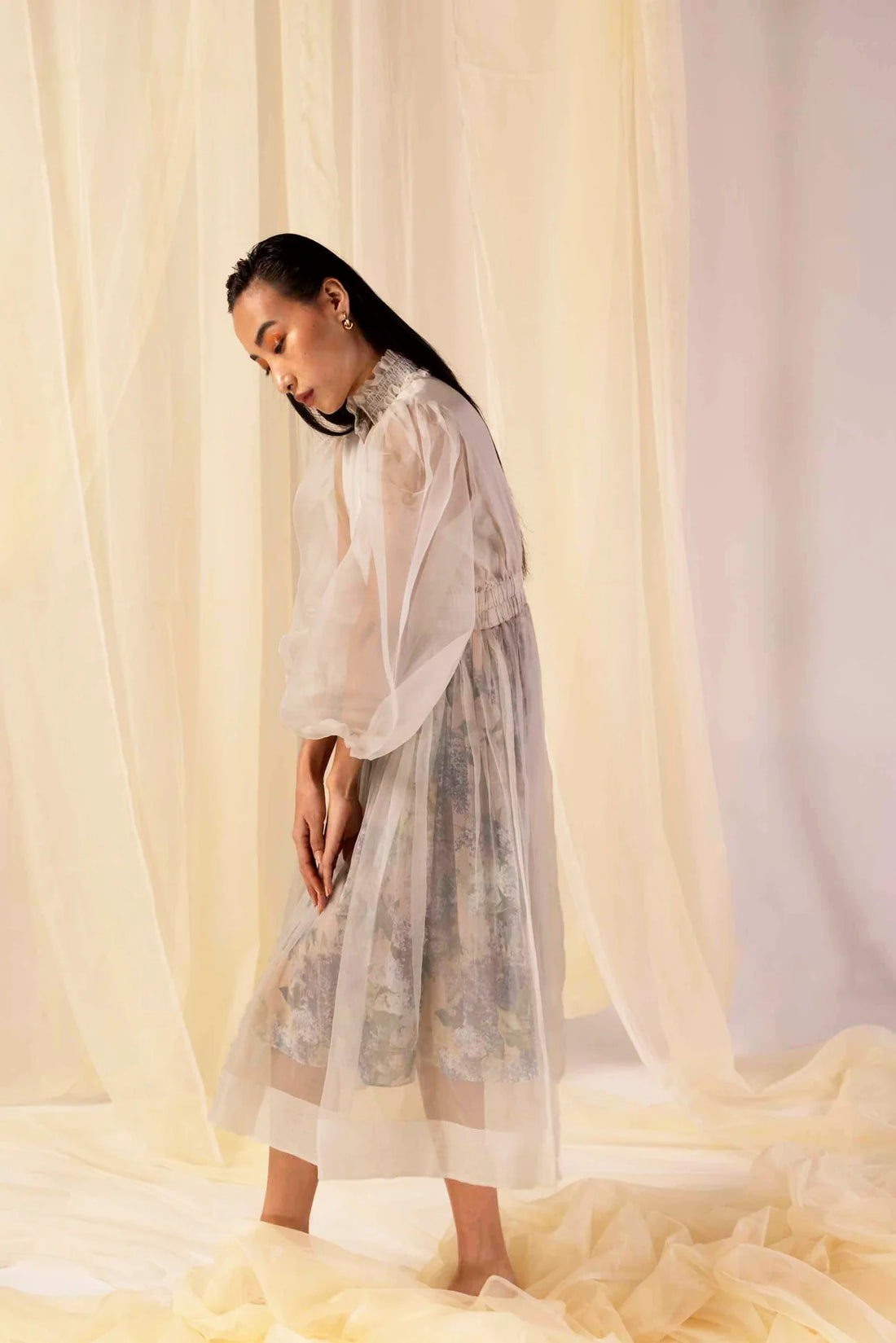 Hydra Hues Buttery Moss Dress