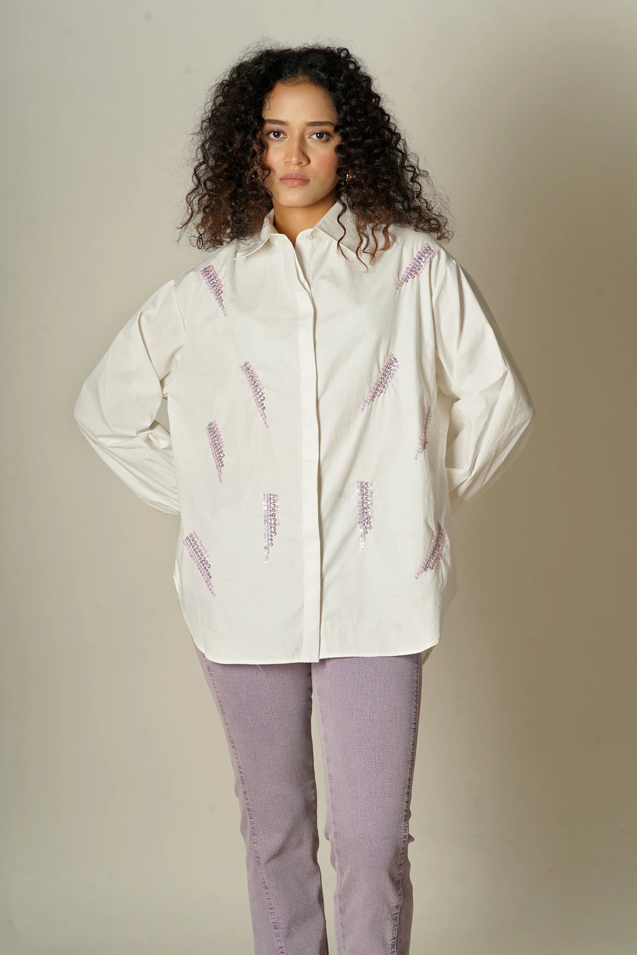Lara Beaded Shirt