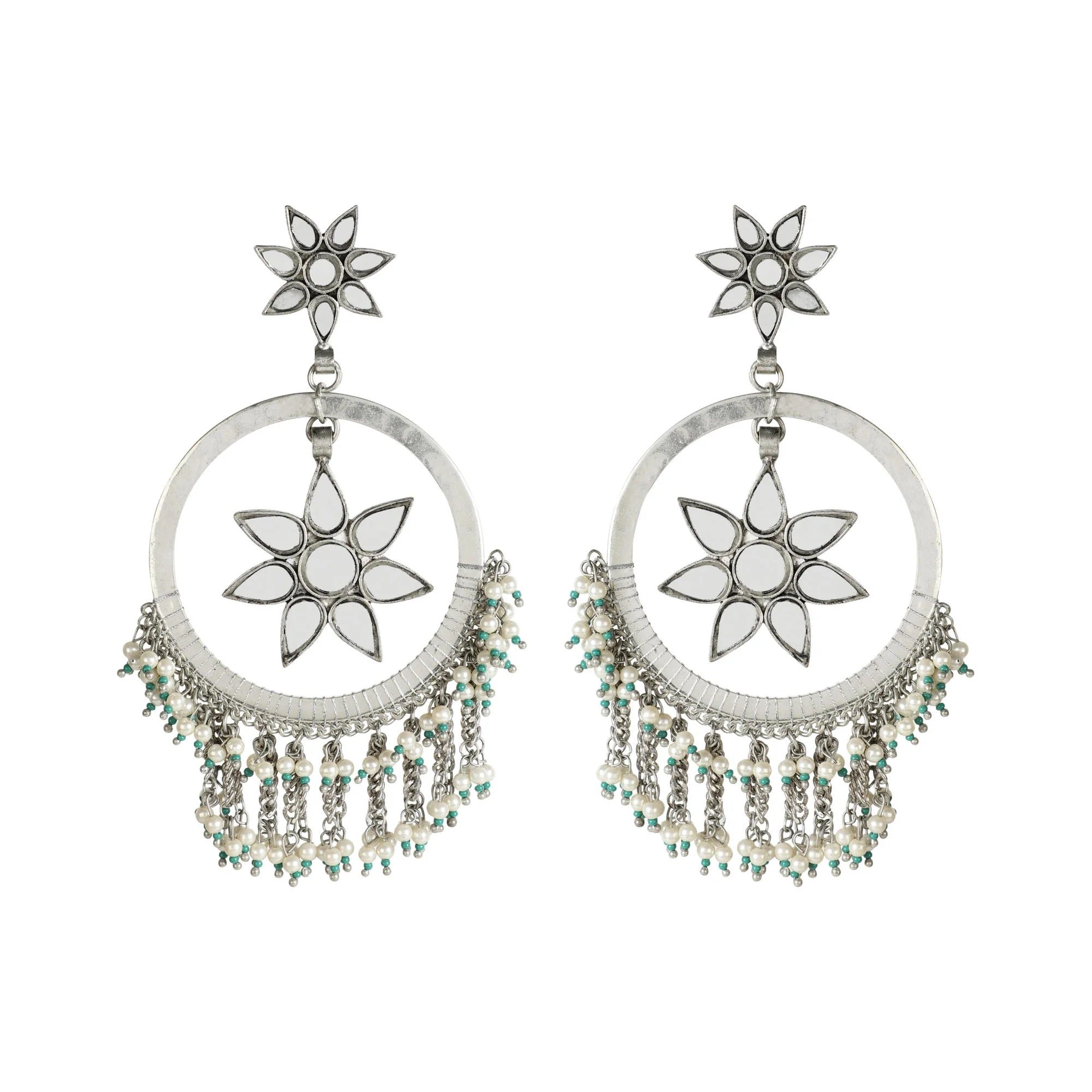 Starry Fringe Earrings