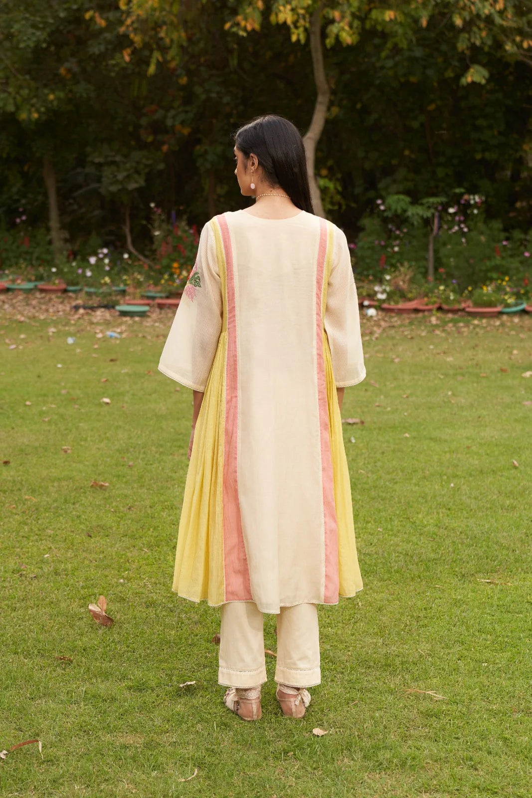 Forget-me-not kurta set