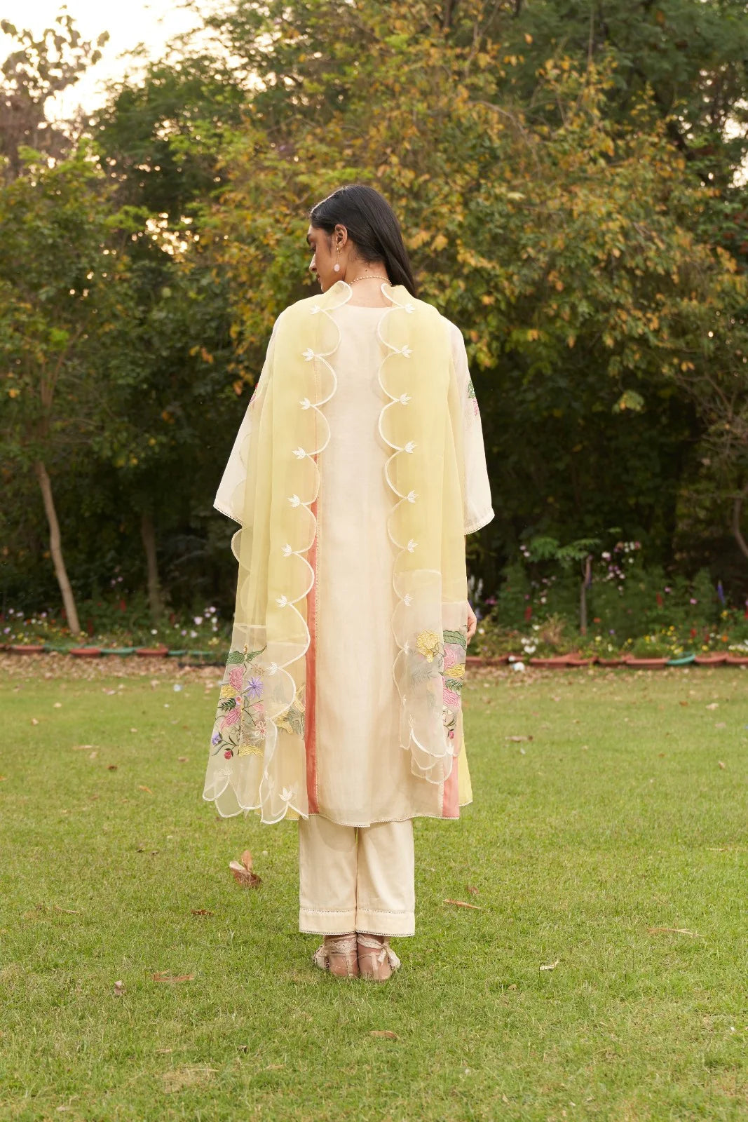 Forget-me-not kurta set