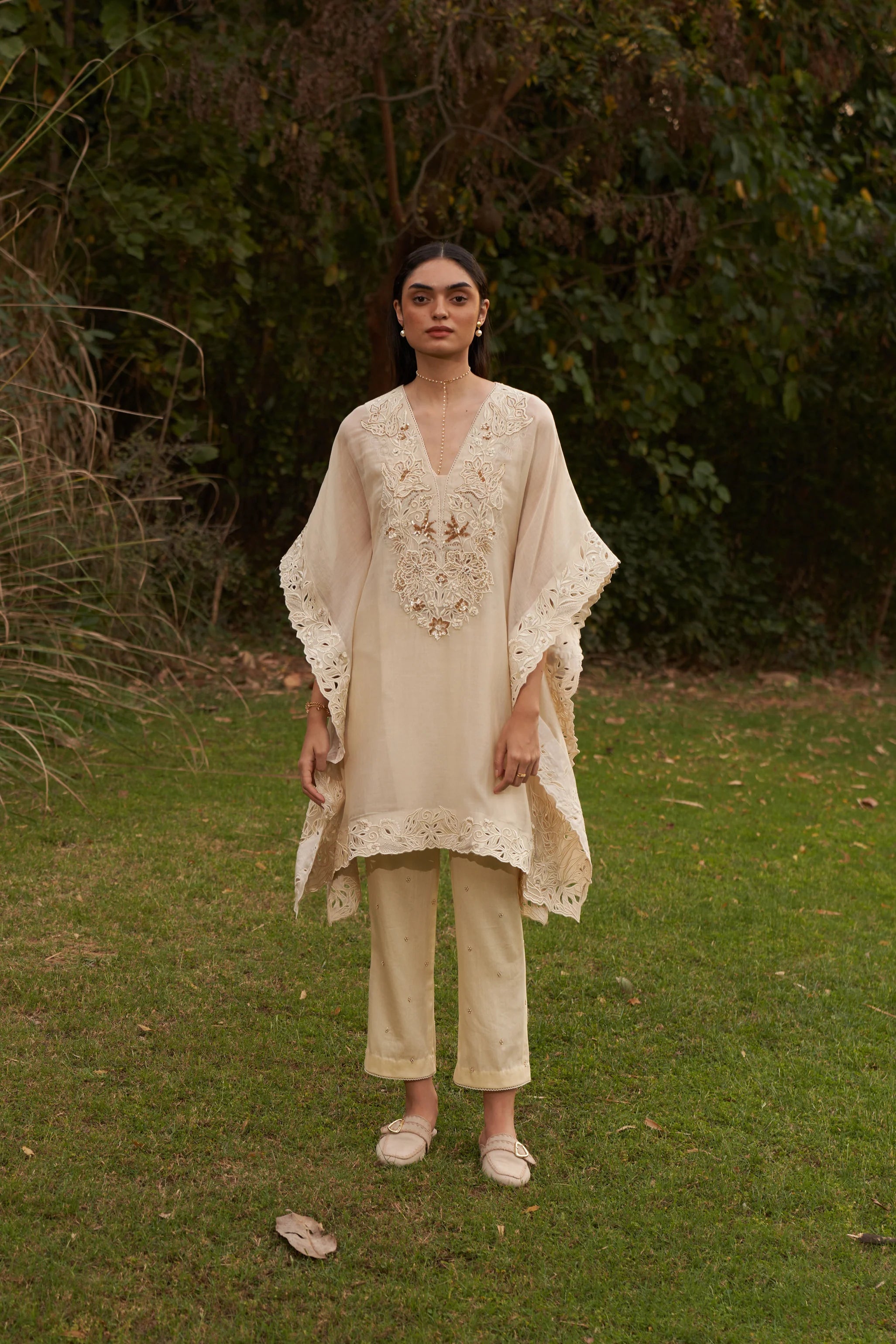 Peony Kaftan Set