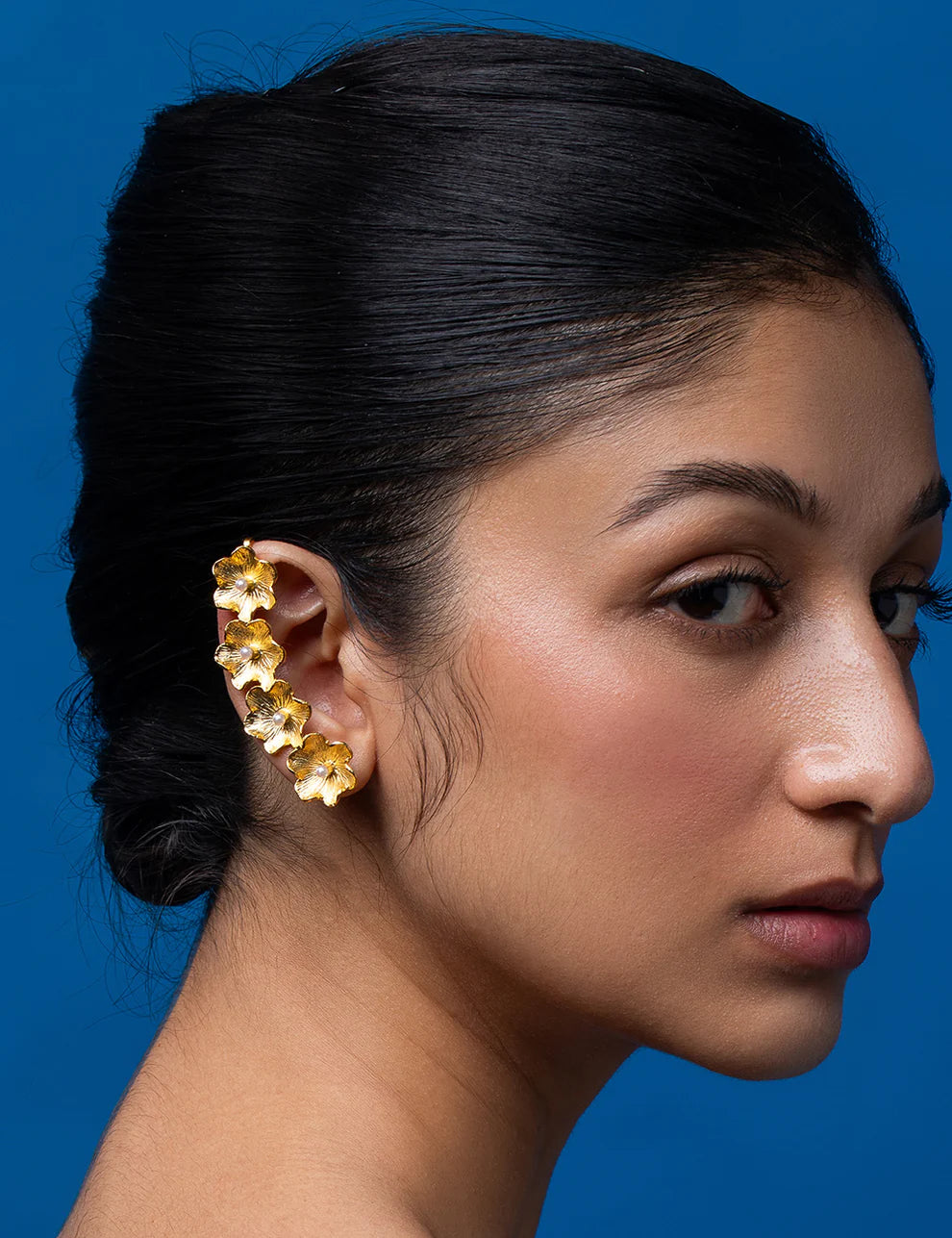 Golden Garland Ear Cuff