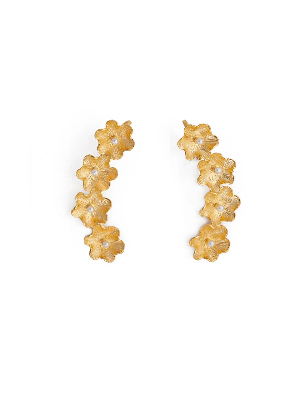 Golden Garland Ear Cuff