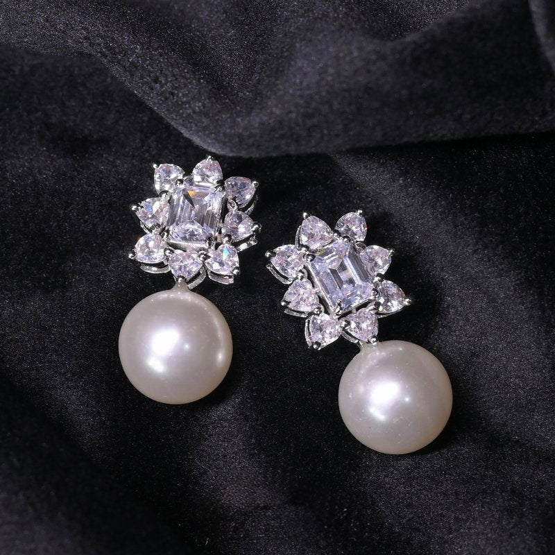 Celestial Pearl Earrings