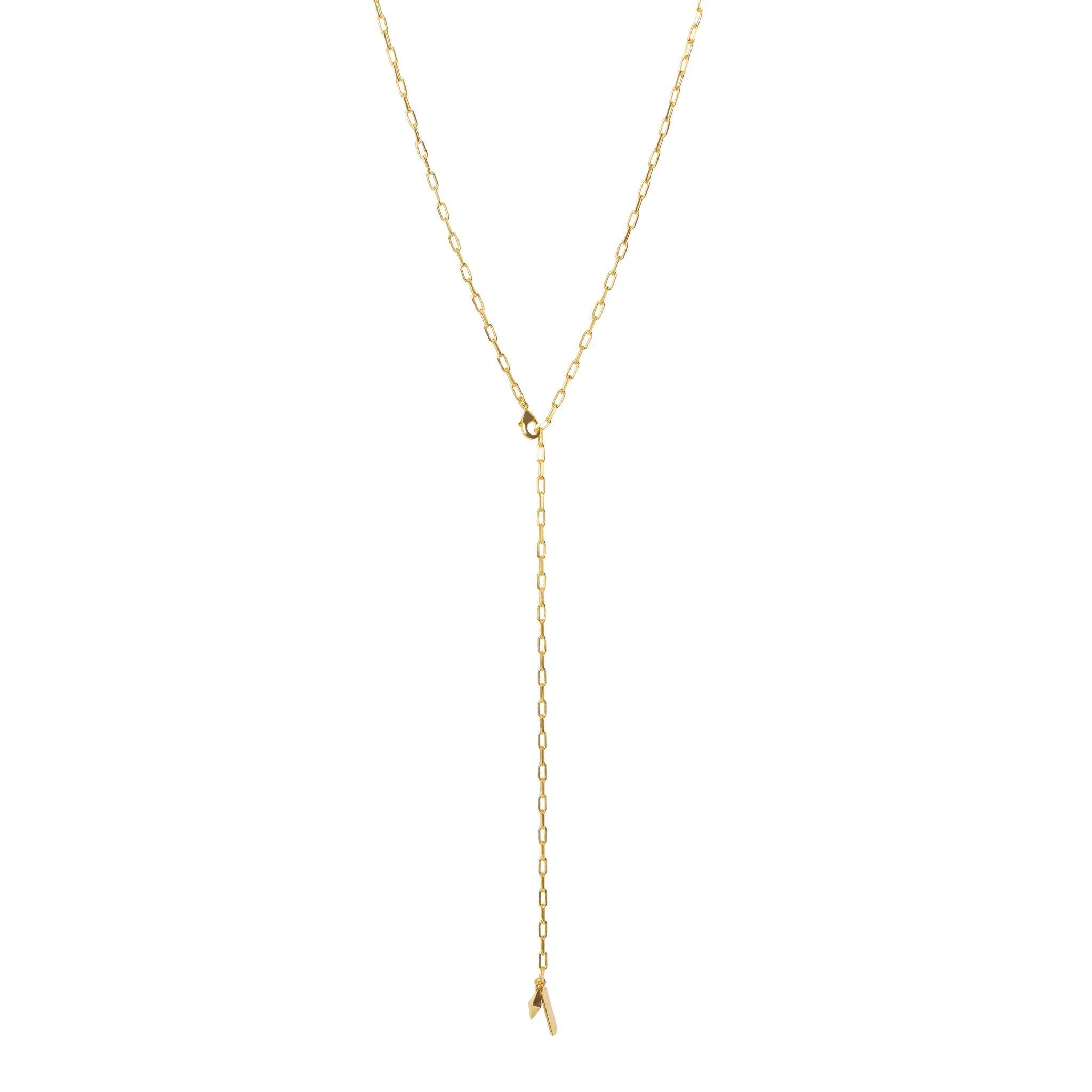 PaperClip Chain Lariat