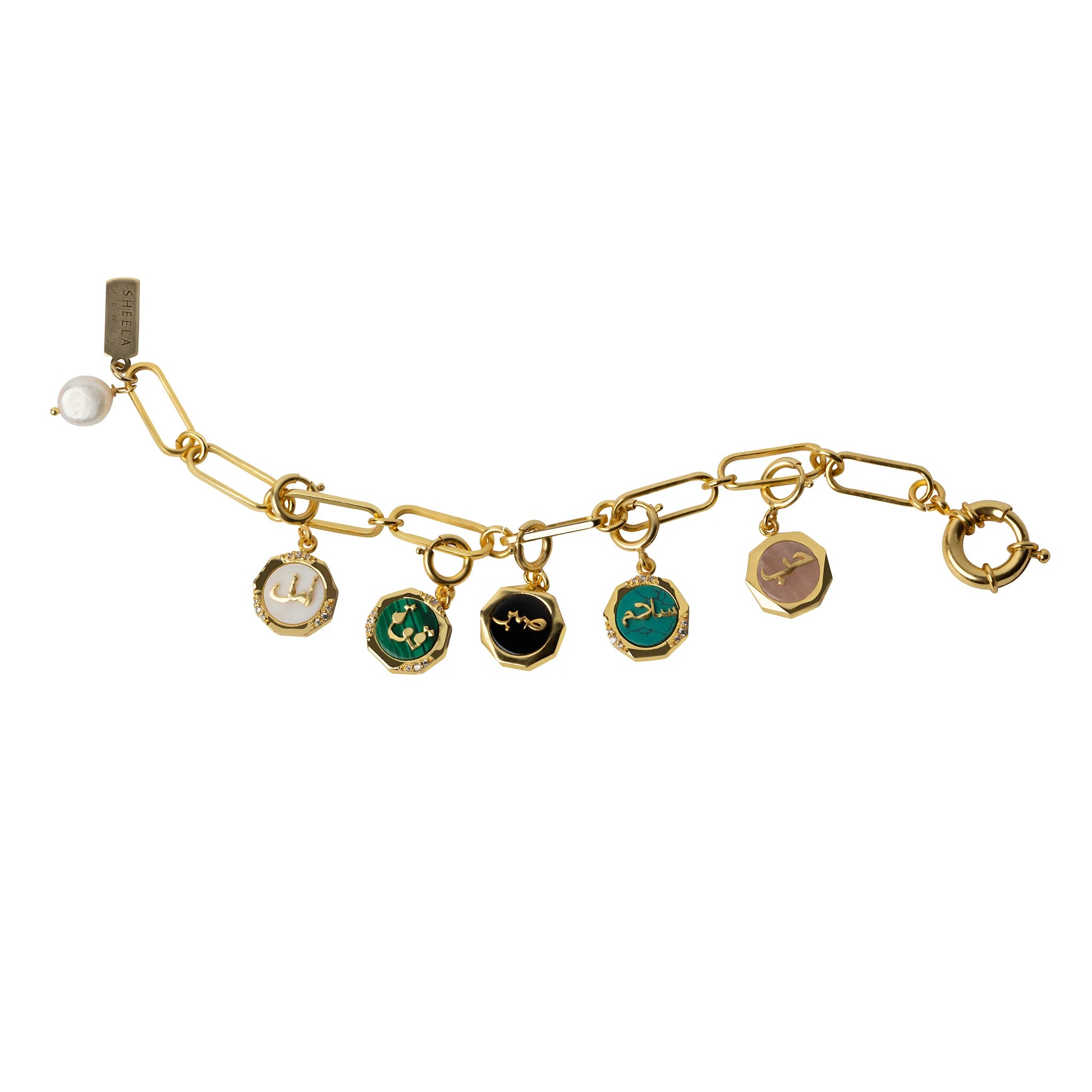 Wear your Words Charms Bracelet