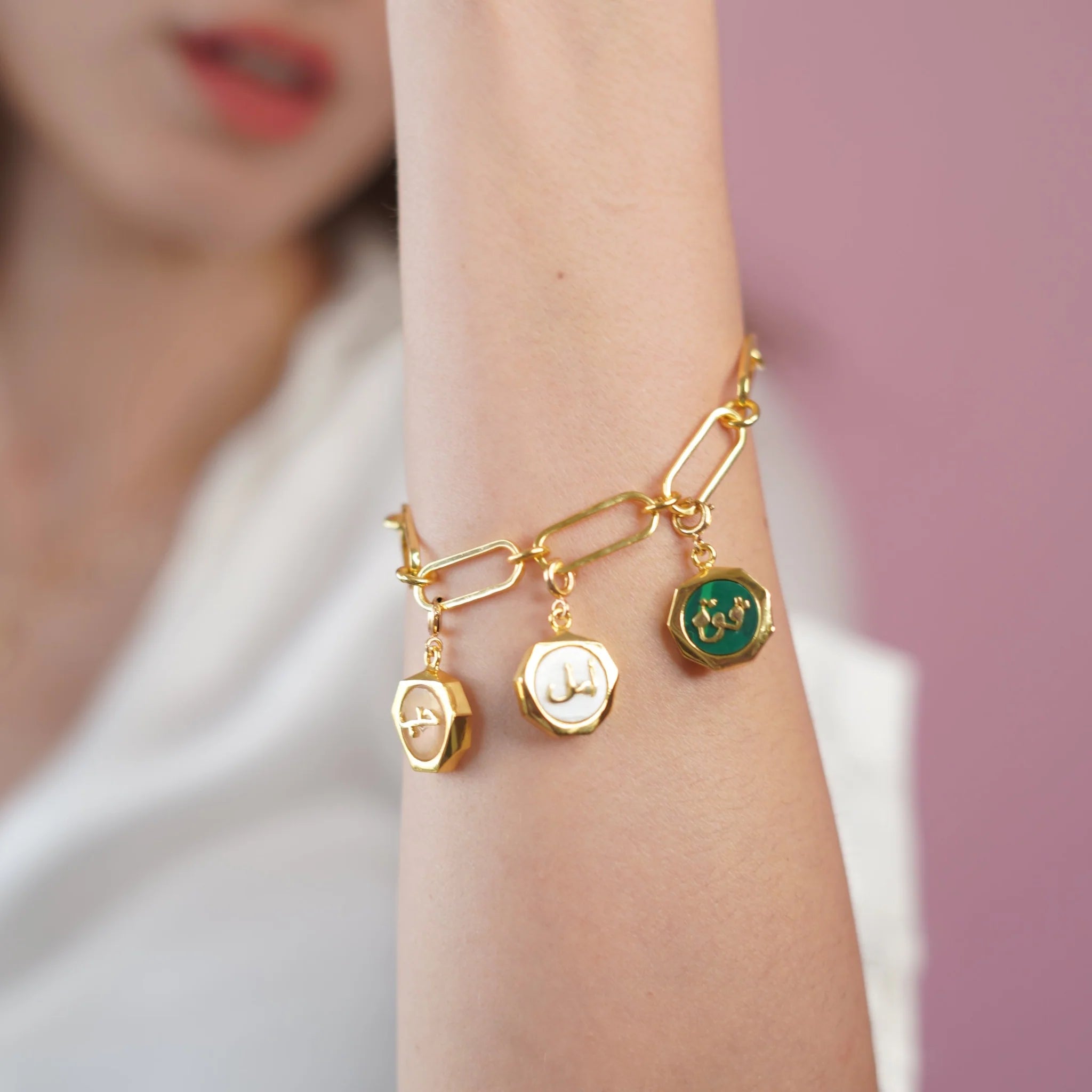 Wear your Words Charms Bracelet