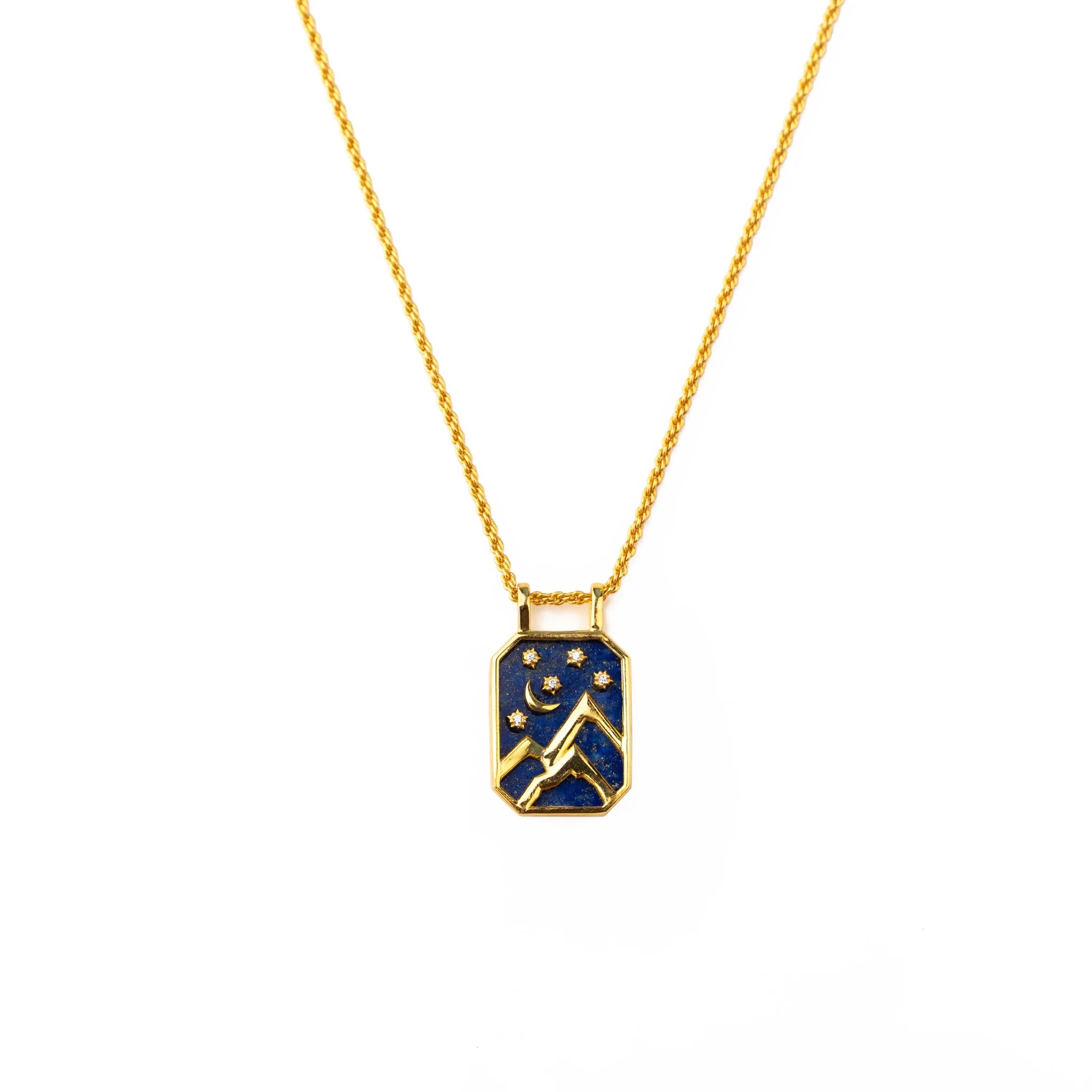 Nightfall Starry Moon Necklace