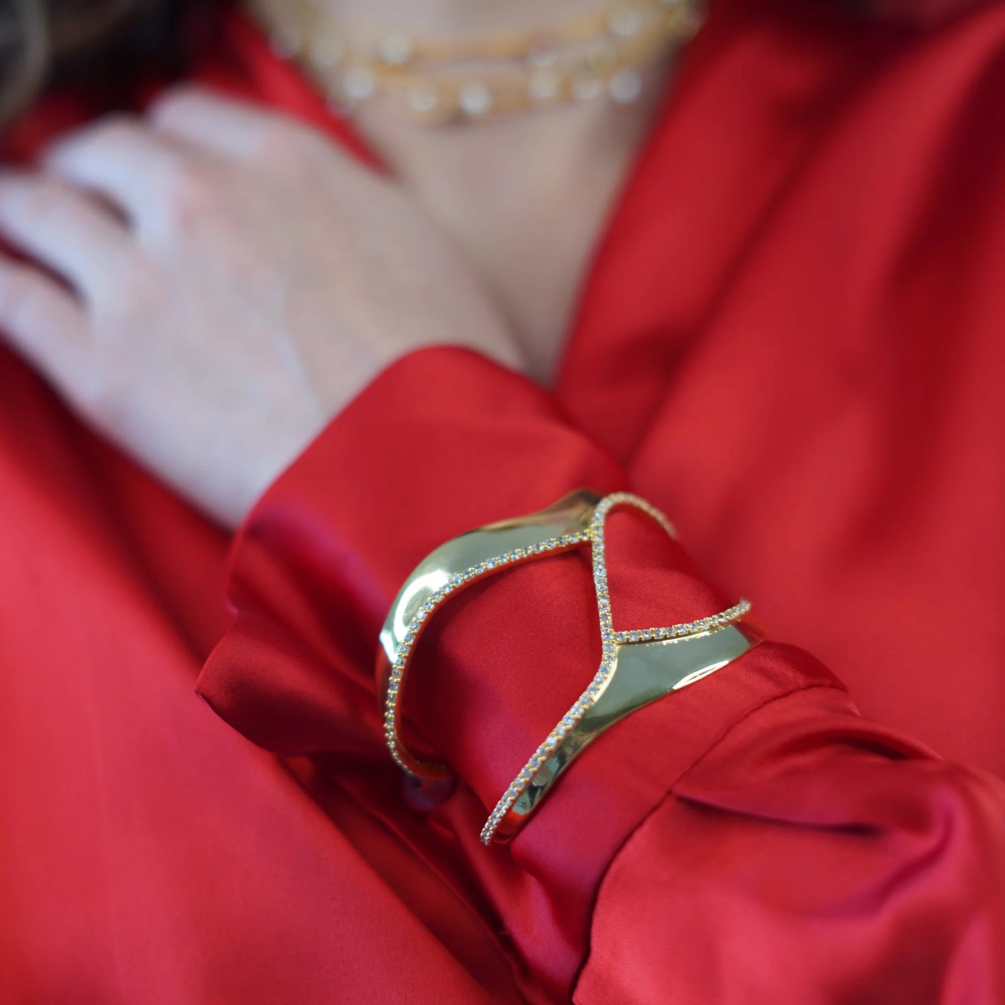 Studded Spaced Cuff