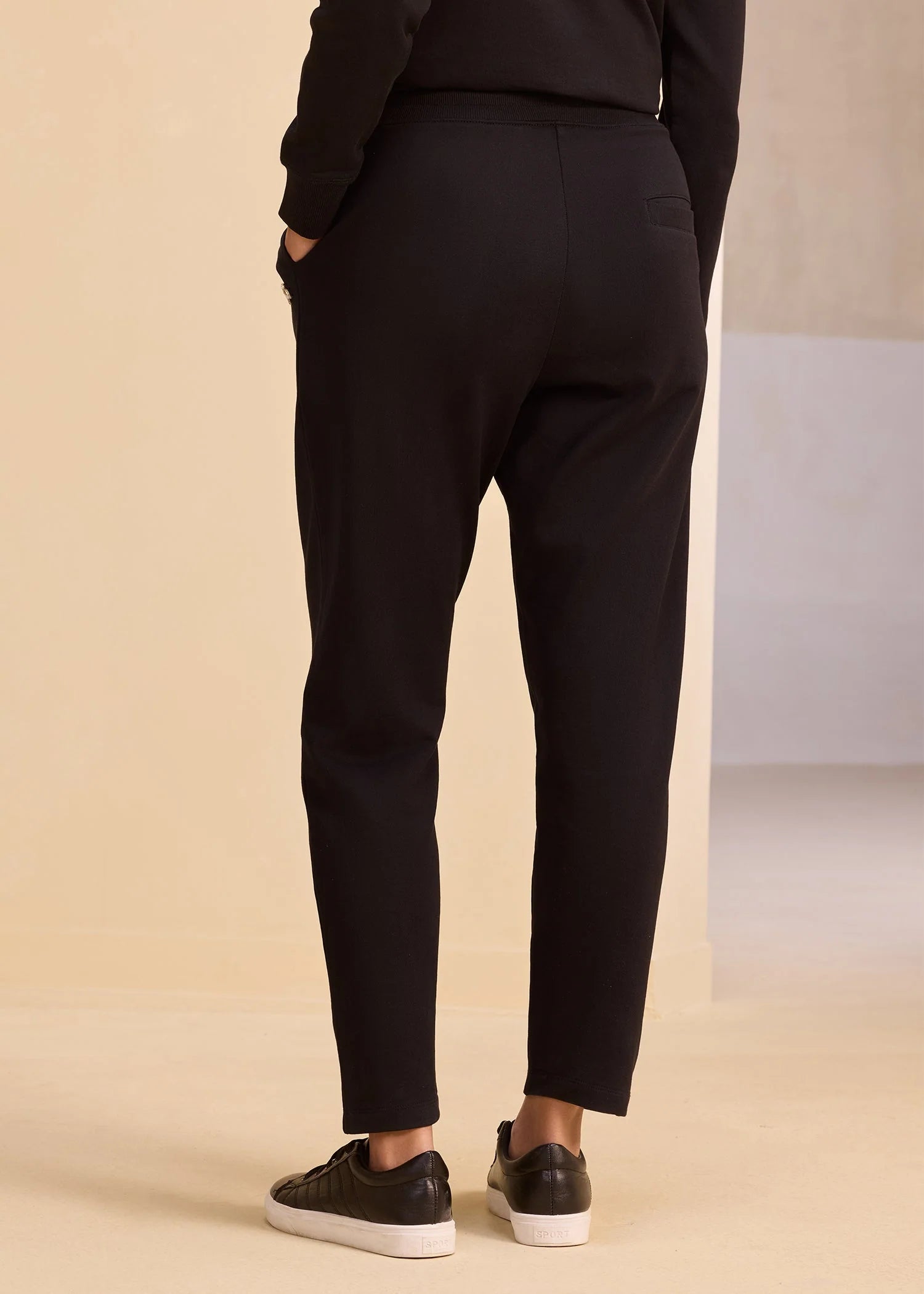 Elevated Rhinestones Tapered Pants