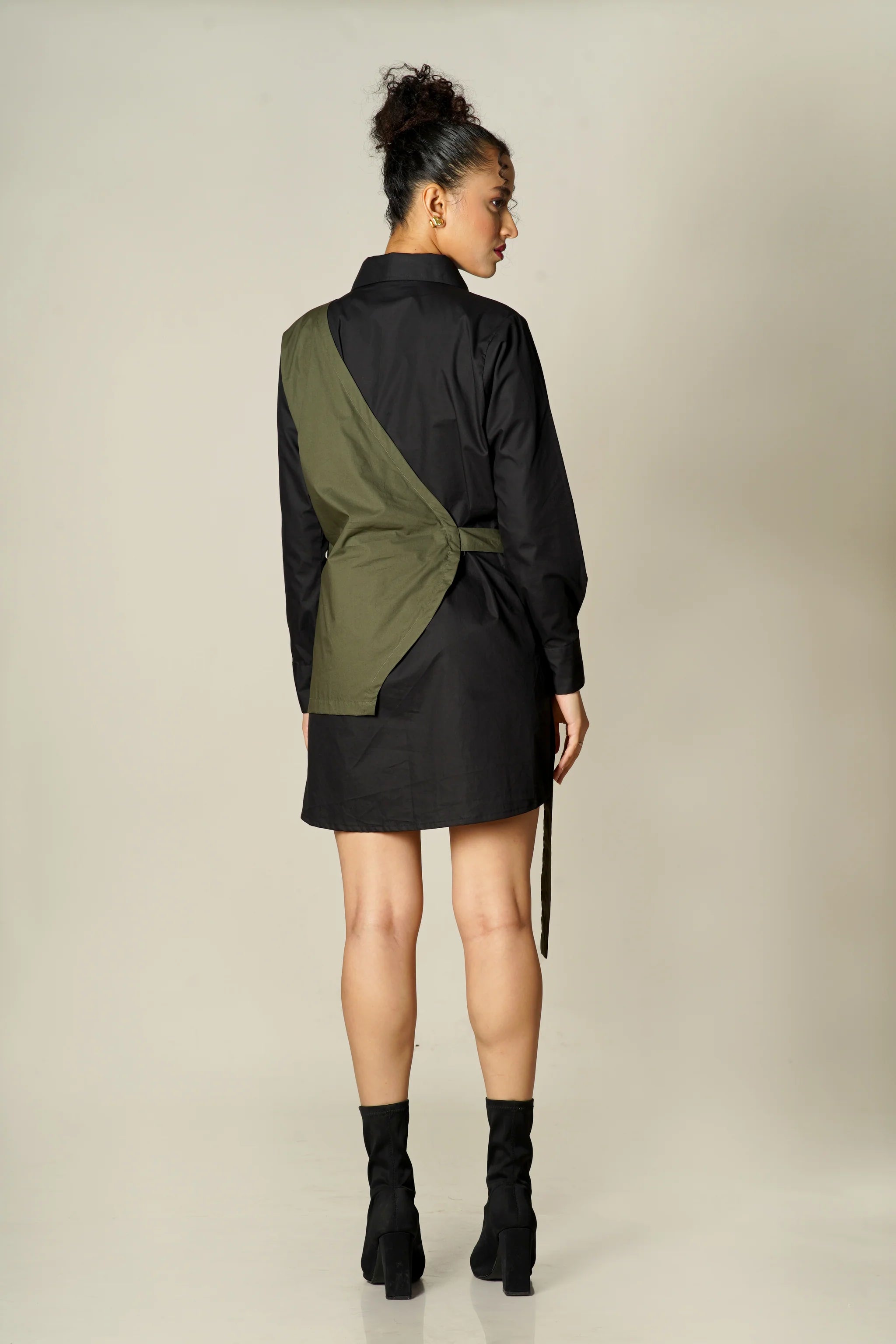 Moanna Half Jacket Shirt Dress