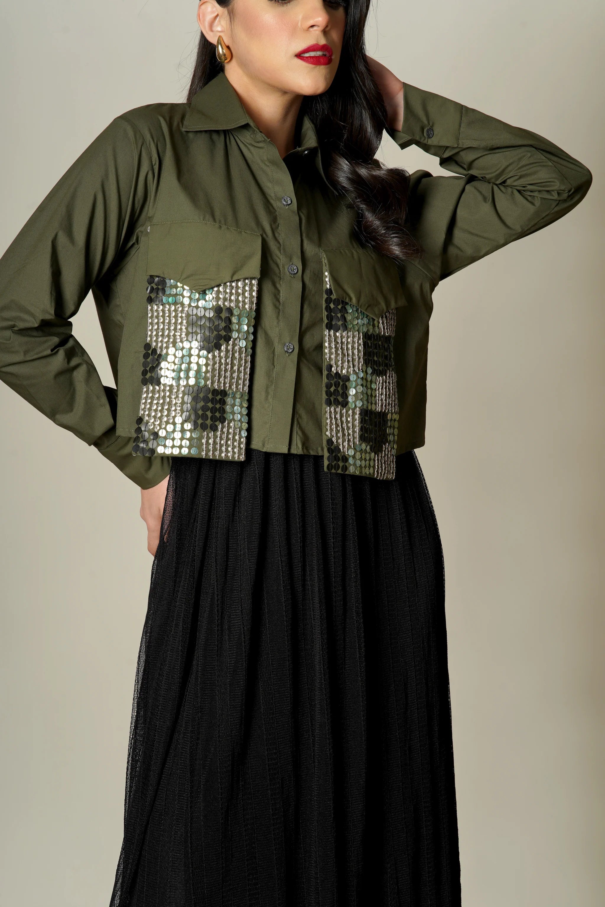 Celeste Cropped Jacket