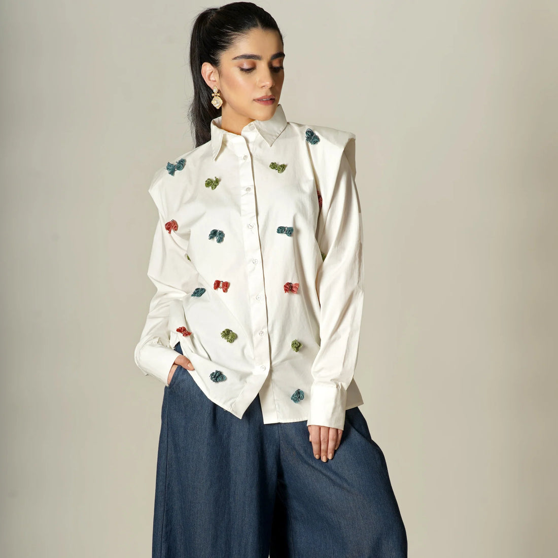 Julien Bow Shirt