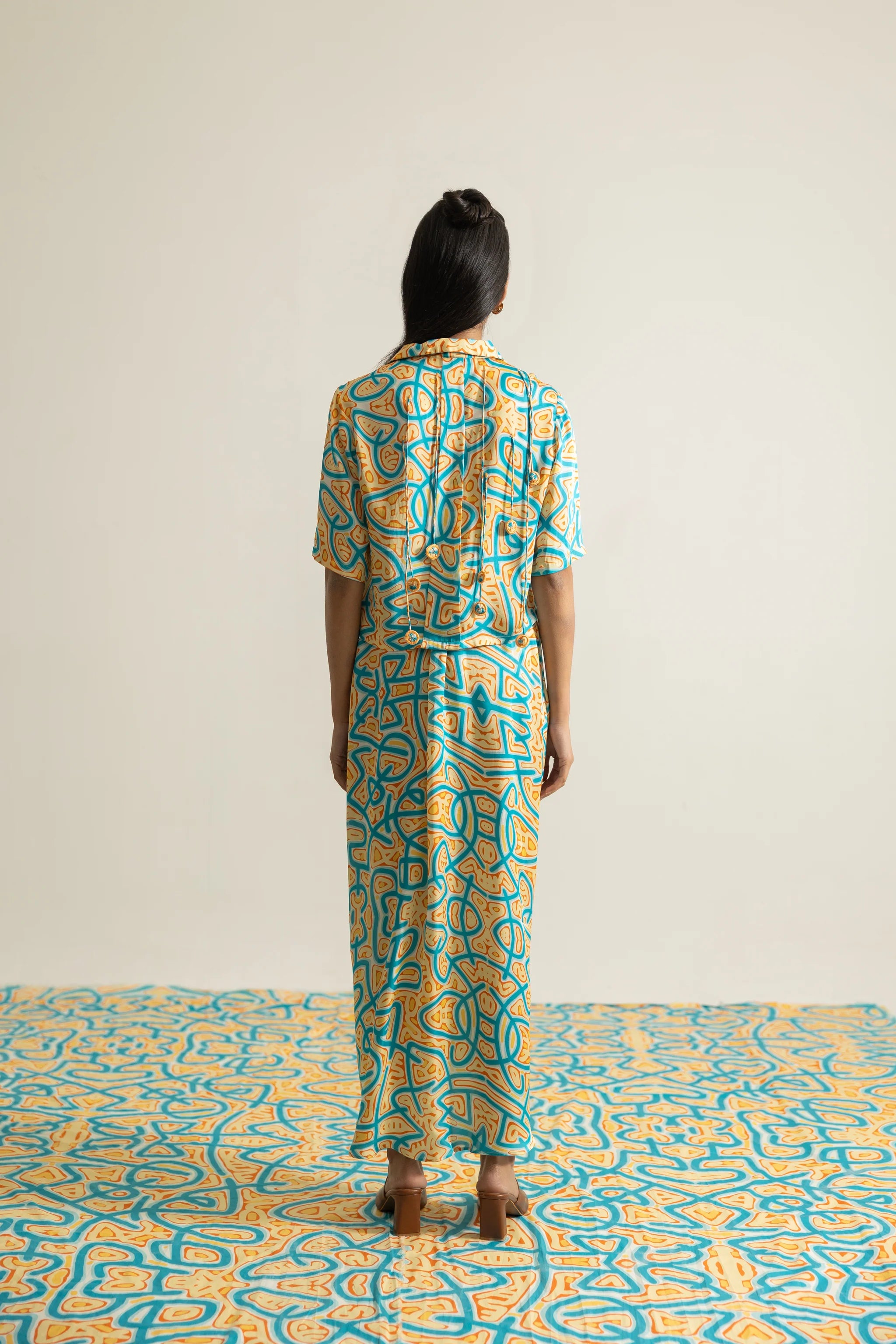 Harappan Dreams Shirt, Skirt, Set