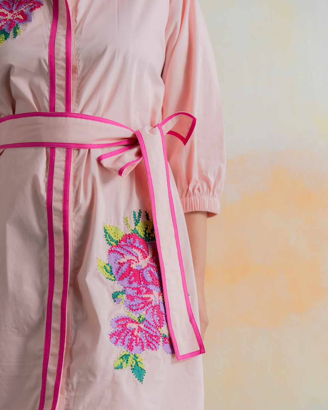 Pink Zinnia Dress