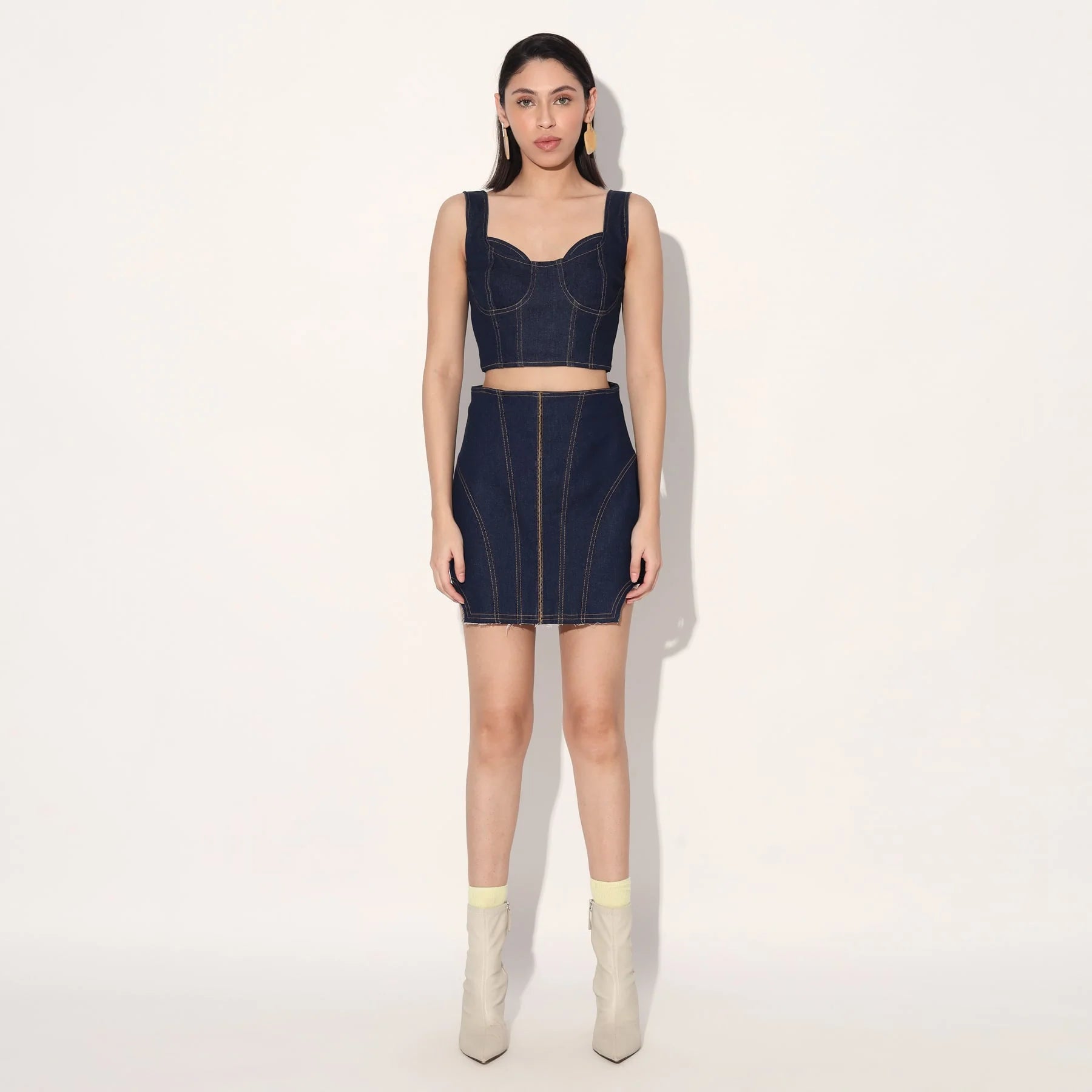 Zerah Denim Set
