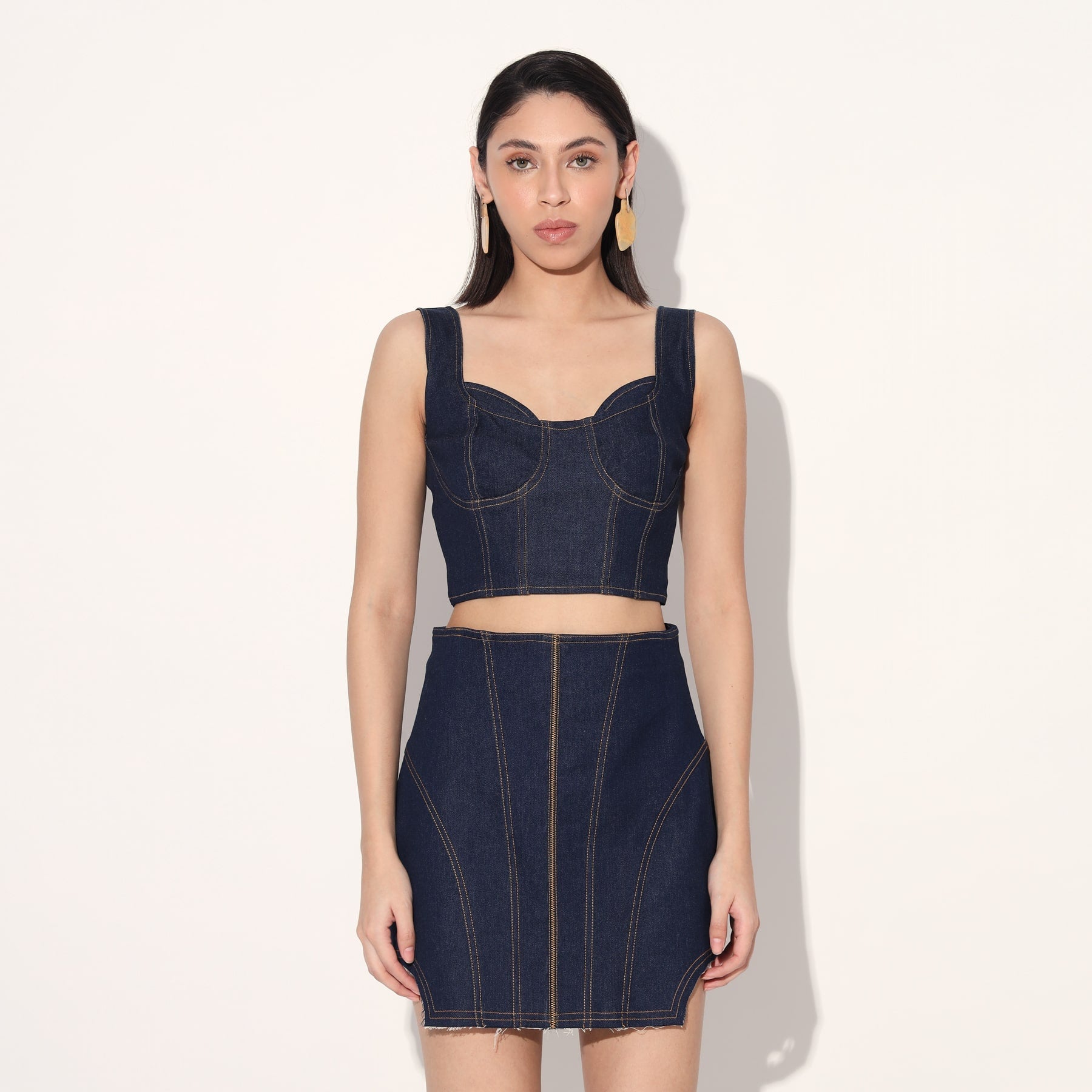 Zerah Denim Set