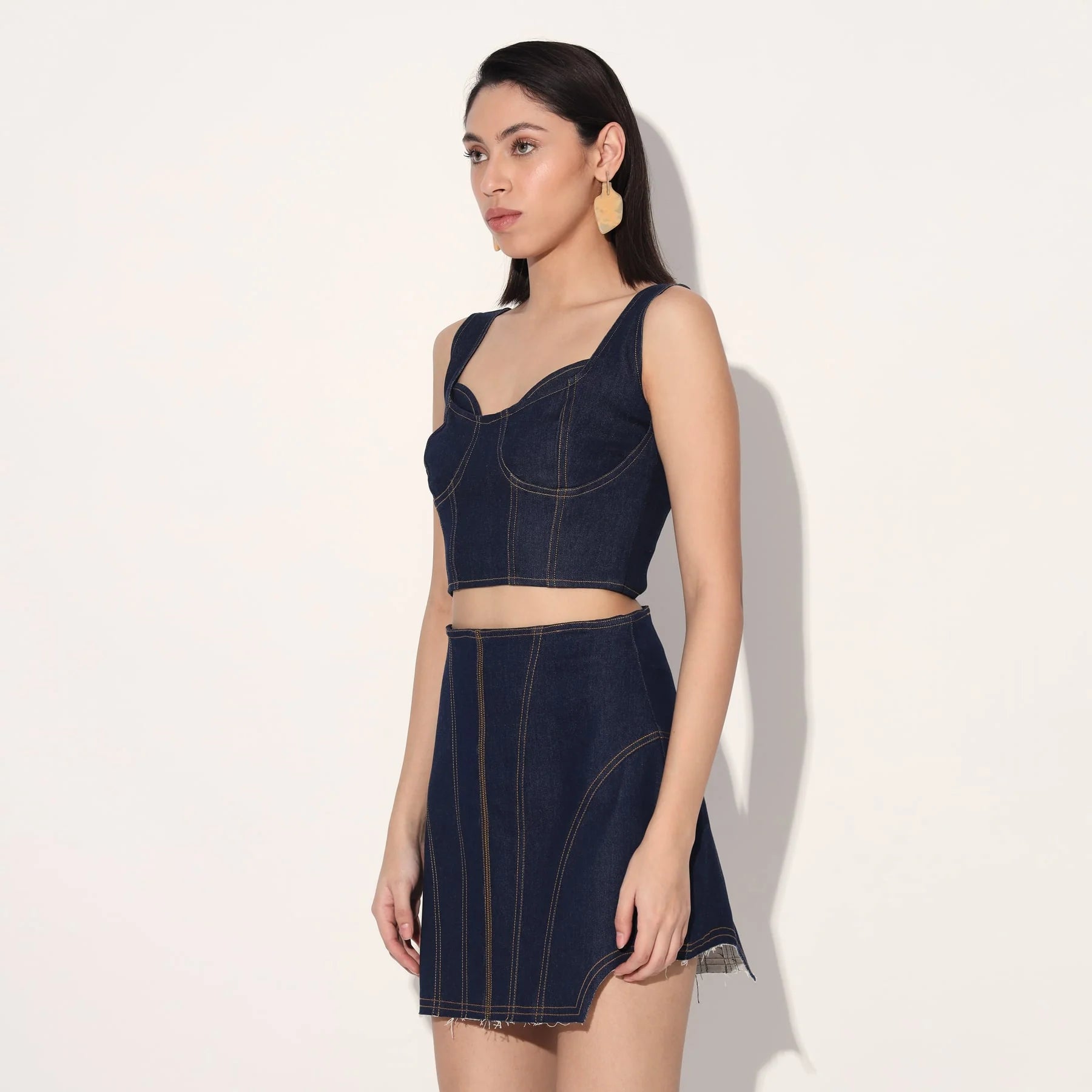 Zerah Denim Set