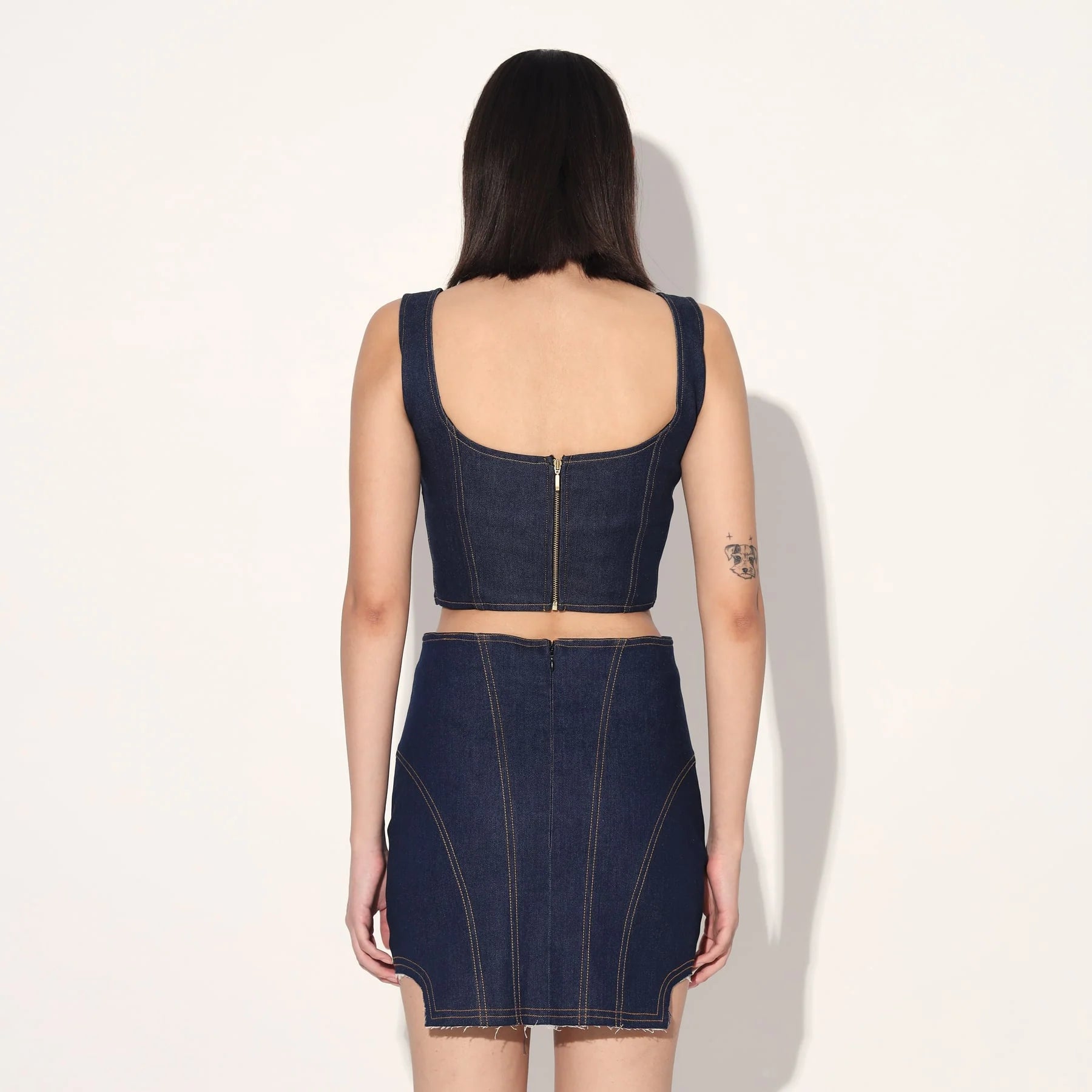 Zerah Denim Set