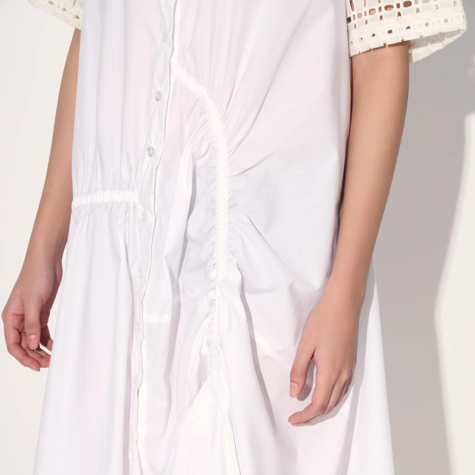 Atlas A-Line Ruched Dress
