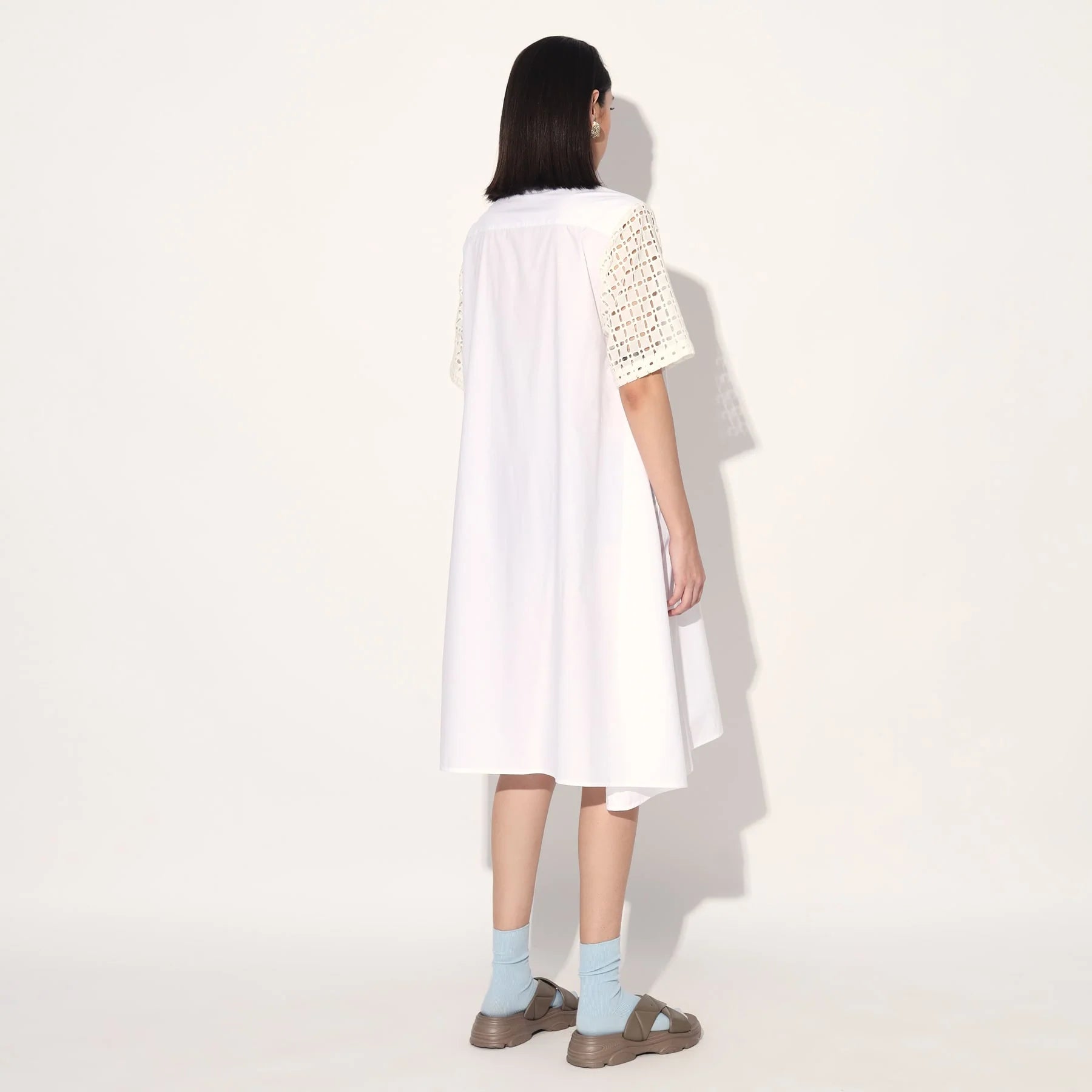 Atlas A-Line Ruched Dress