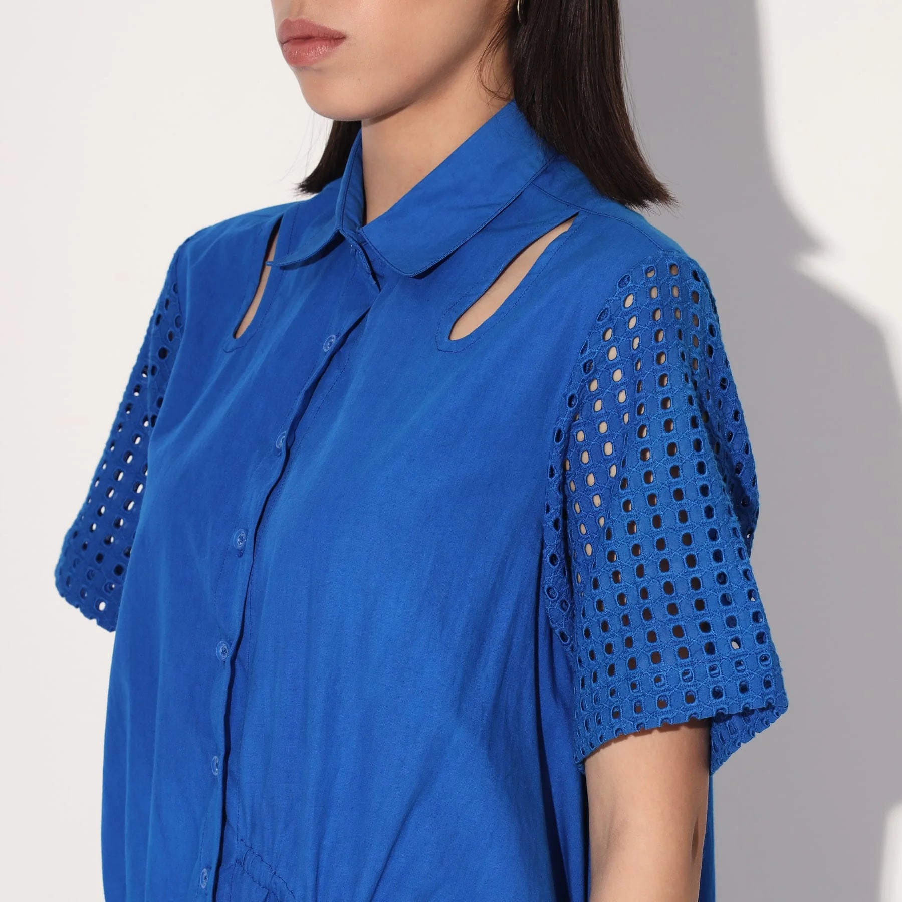 Atlas A-Line Ruched Dress