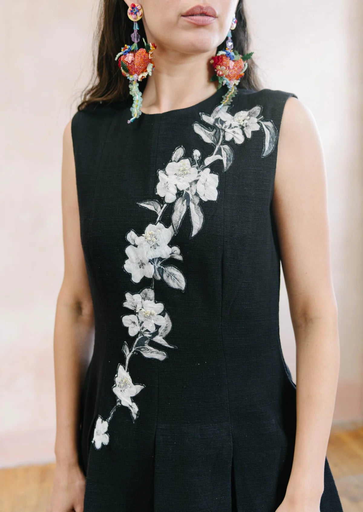 SAKURA MINI PLEATED DRESS