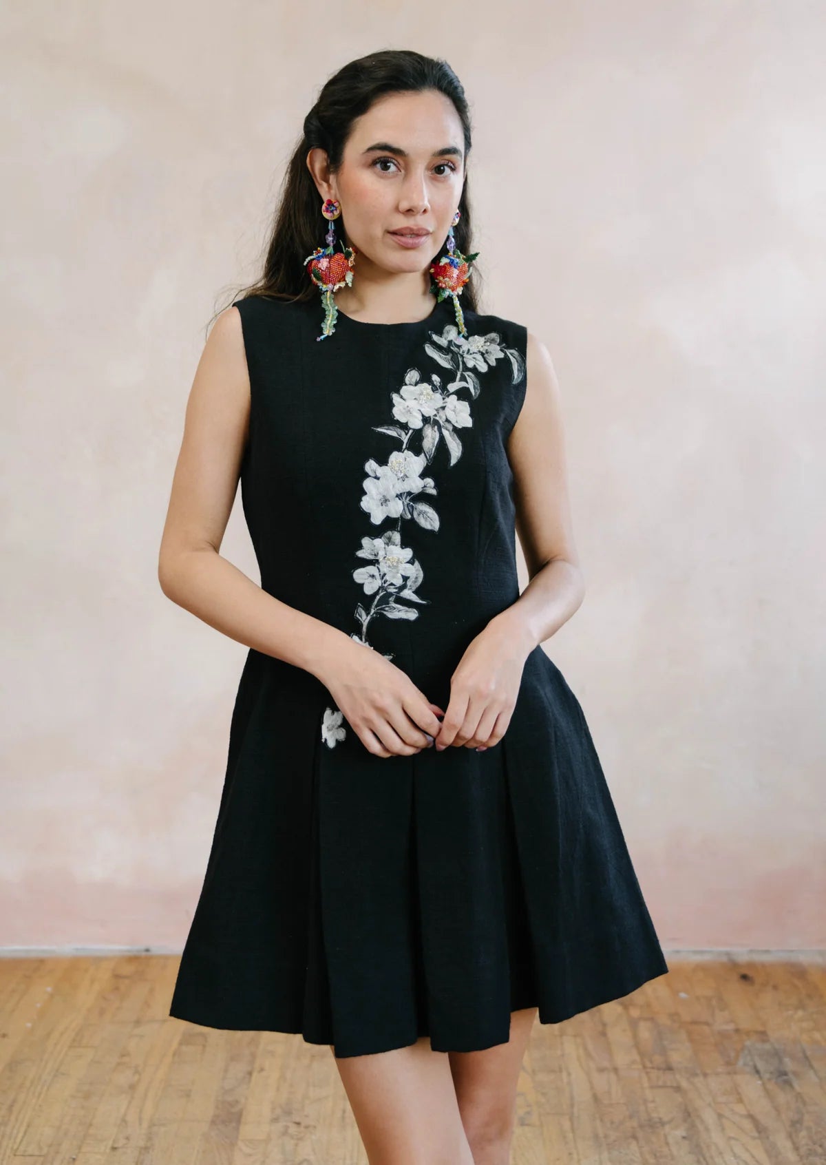 SAKURA MINI PLEATED DRESS