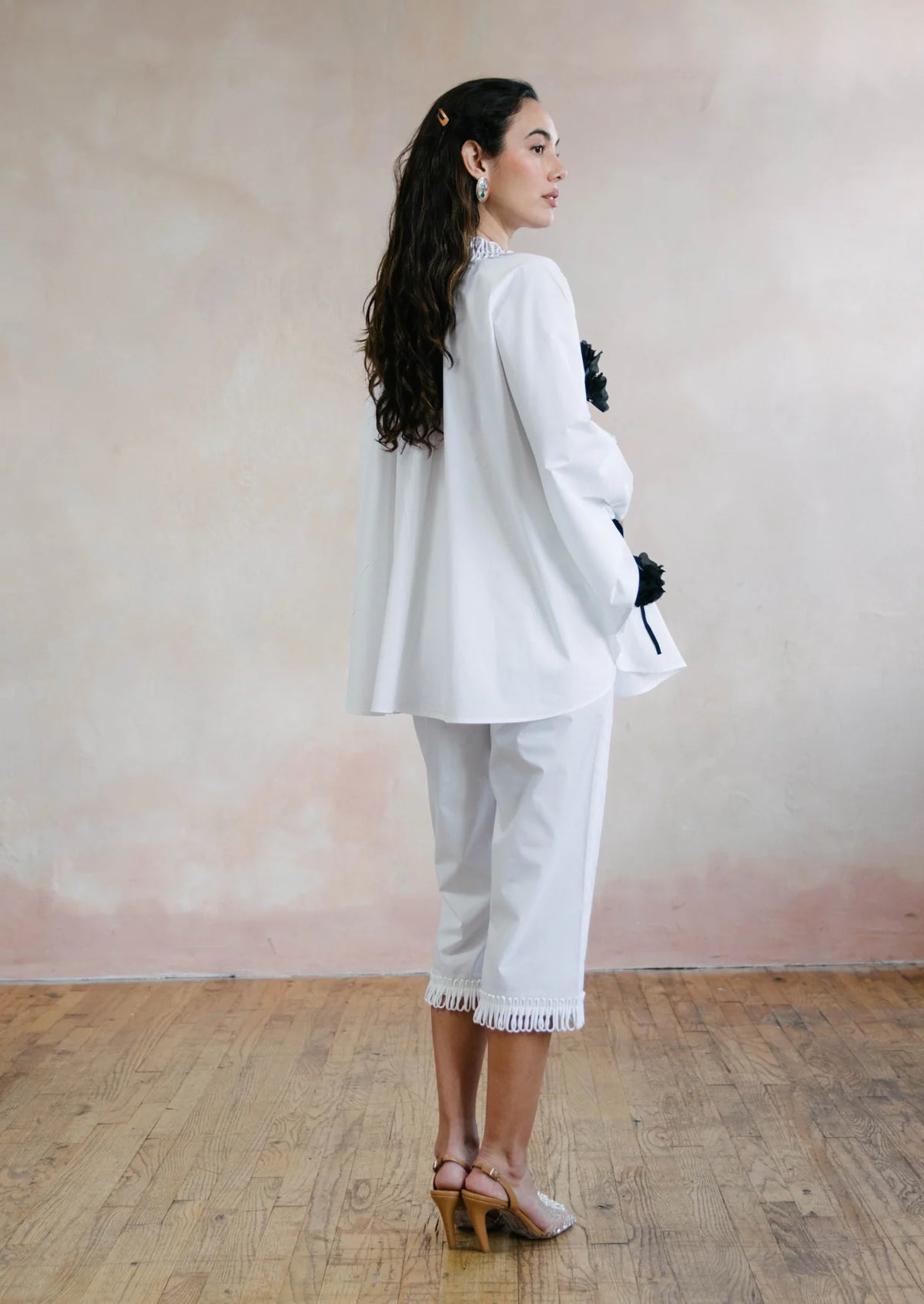 BLOSOOM CAPE SHIRT