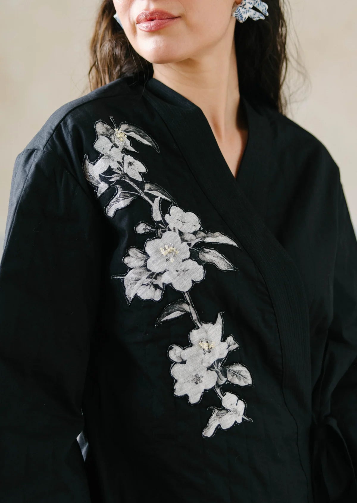 NOIR KIMONO JACKET