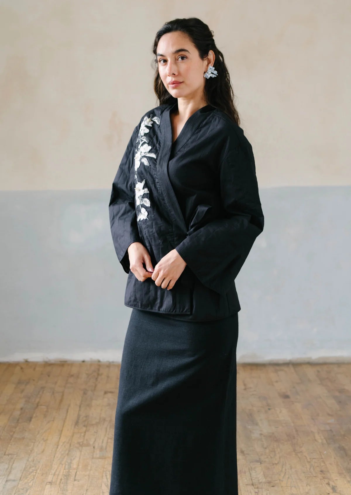 NOIR KIMONO JACKET