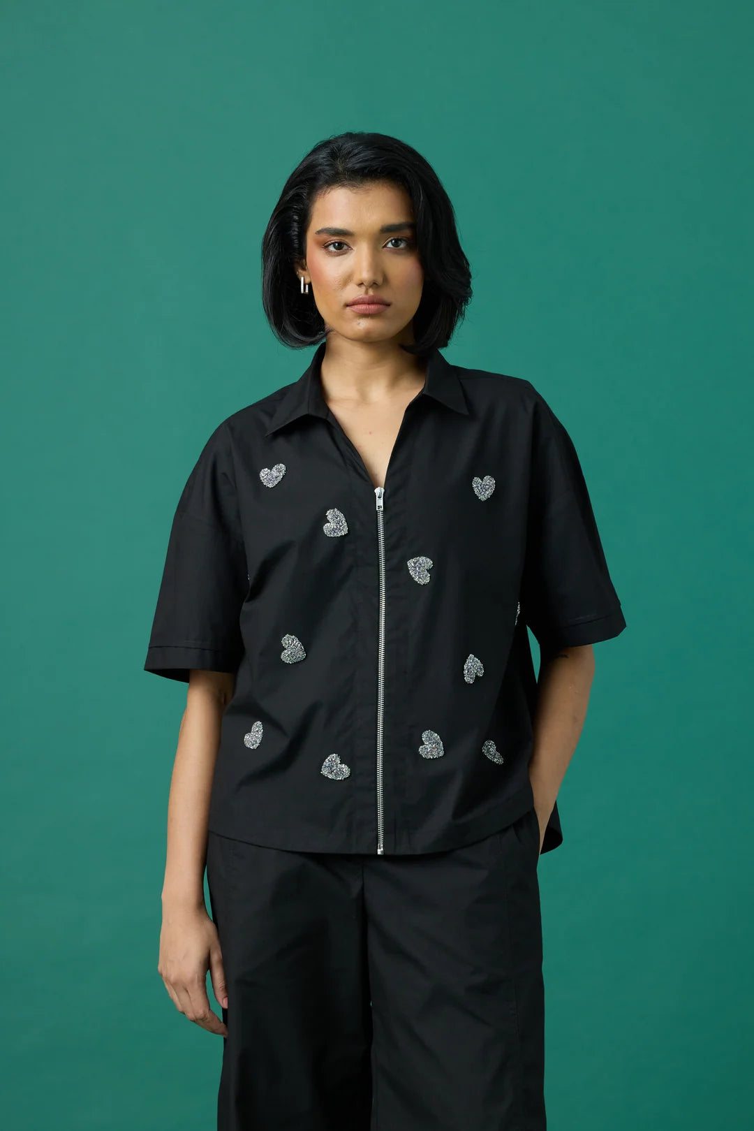 ZANE APPIQUE SHIRT