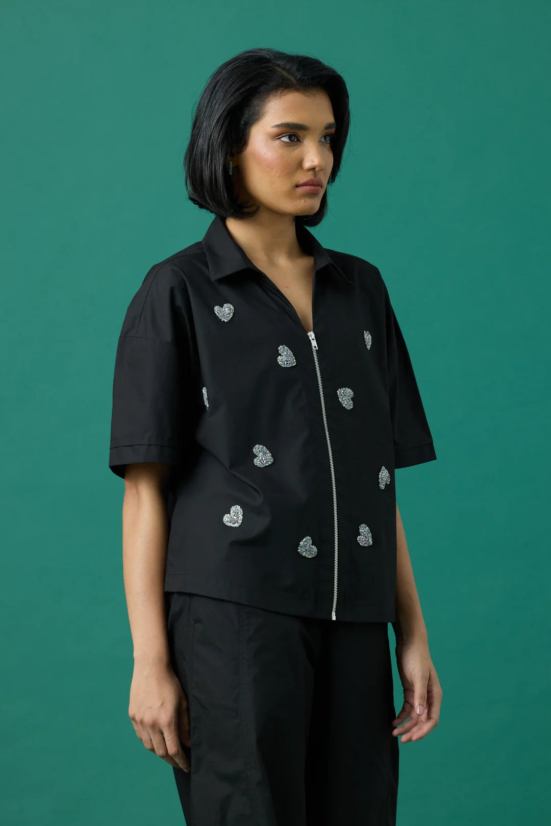 ZANE APPIQUE SHIRT