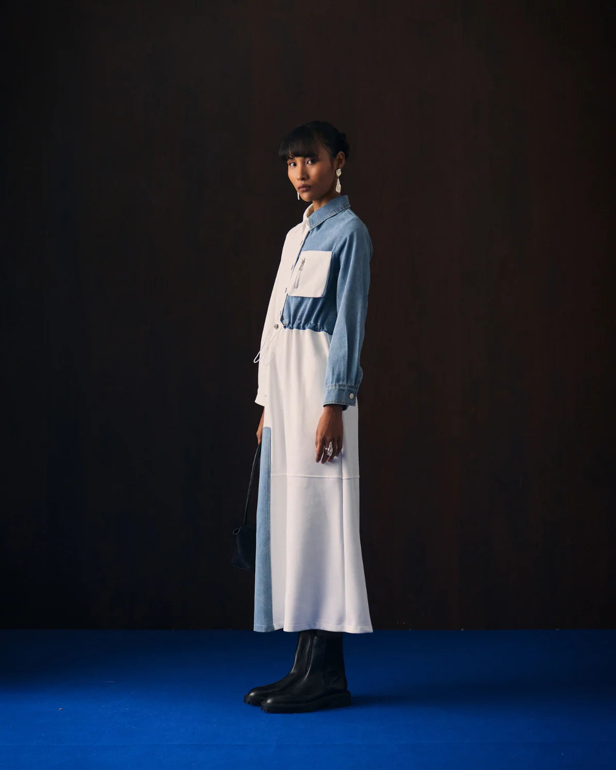 WHITE SAFIYA DRESS