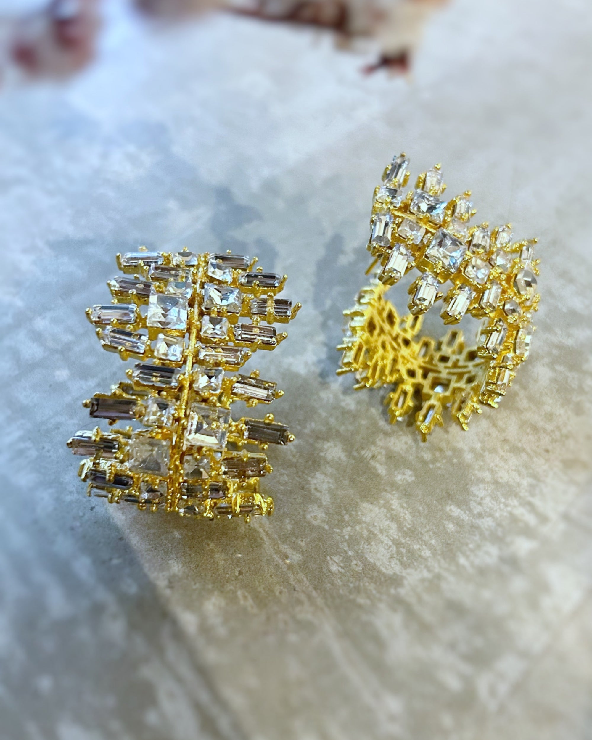 Indian E Earrings
