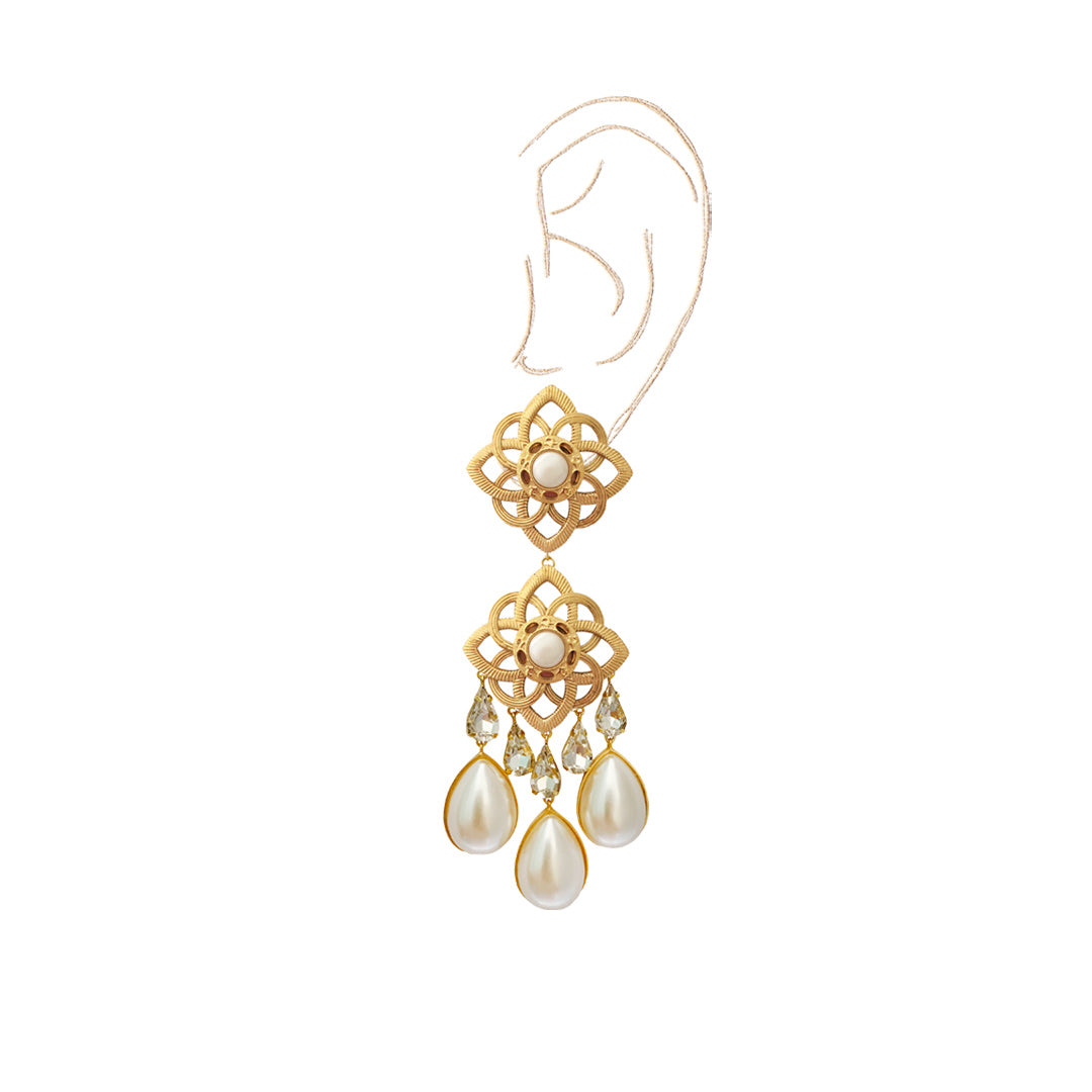 Bertha Mirror Danglers