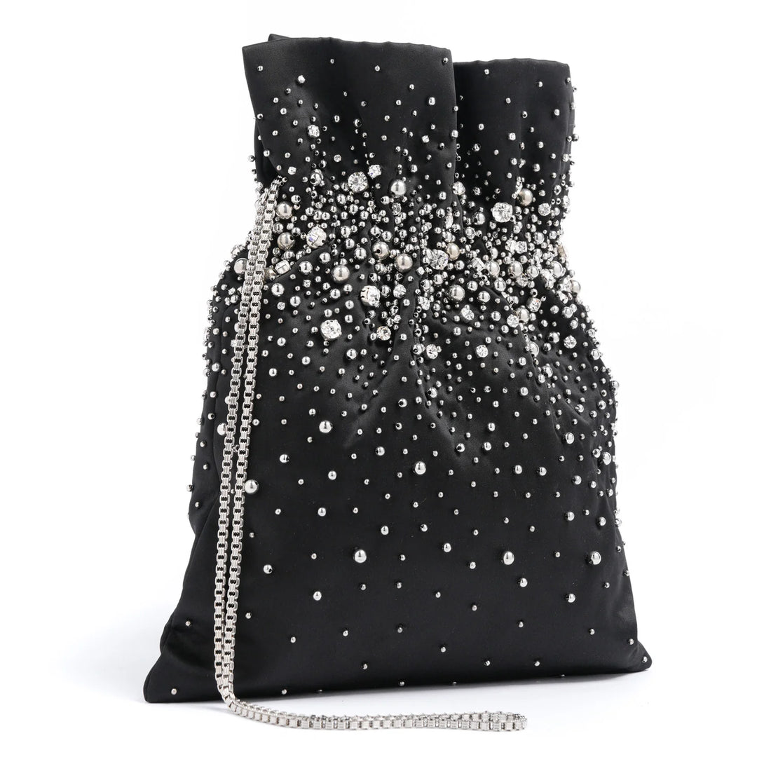 Cabochon Pochon Bag Black
