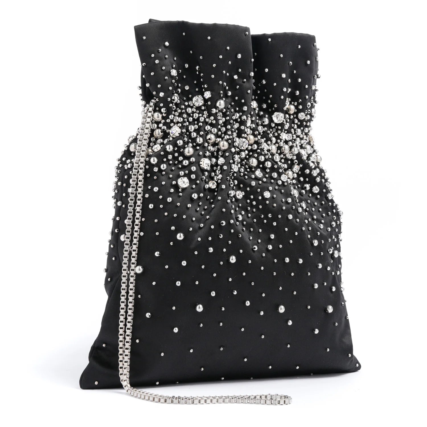 Cabochon Pochon Bag Black