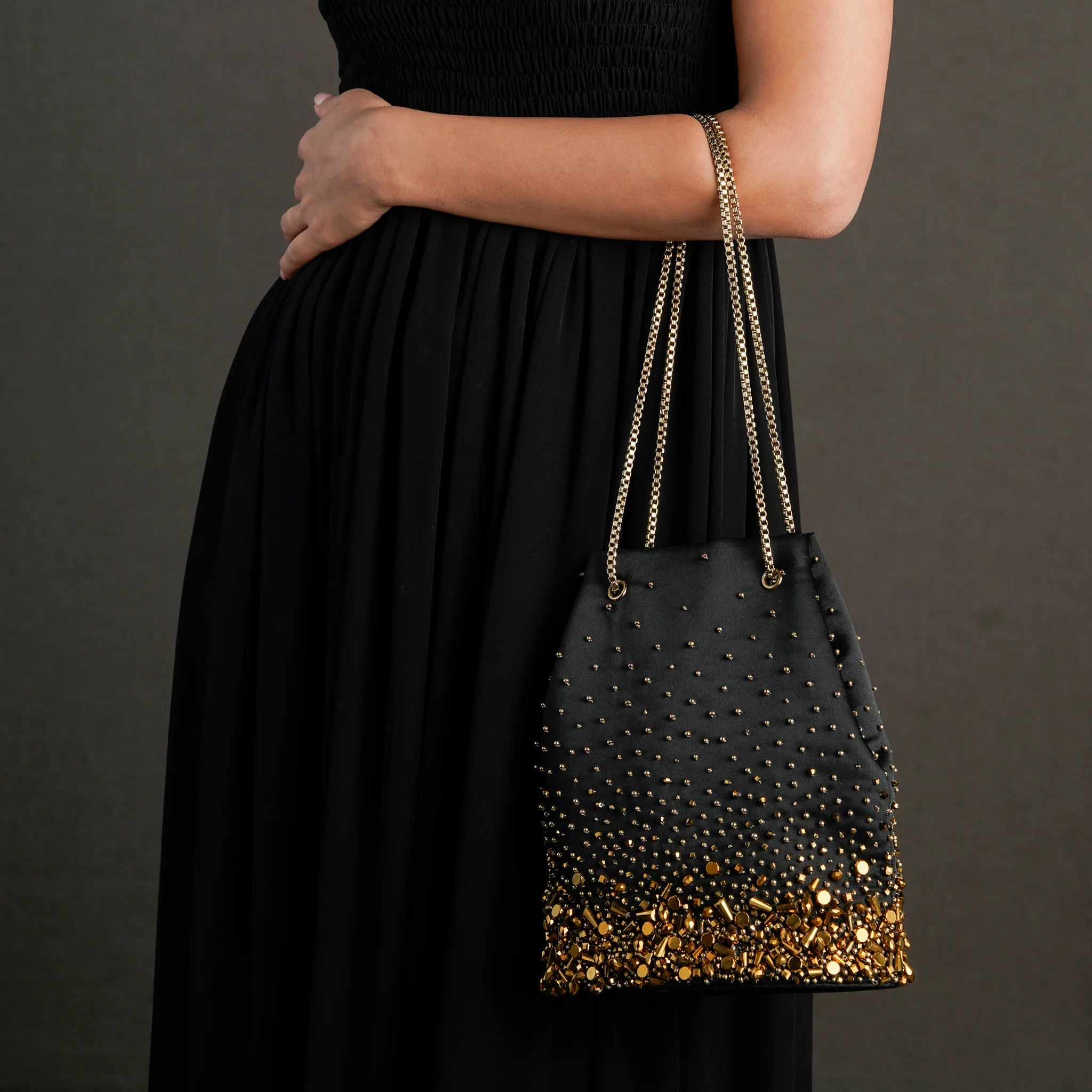Cristallo Bag Black