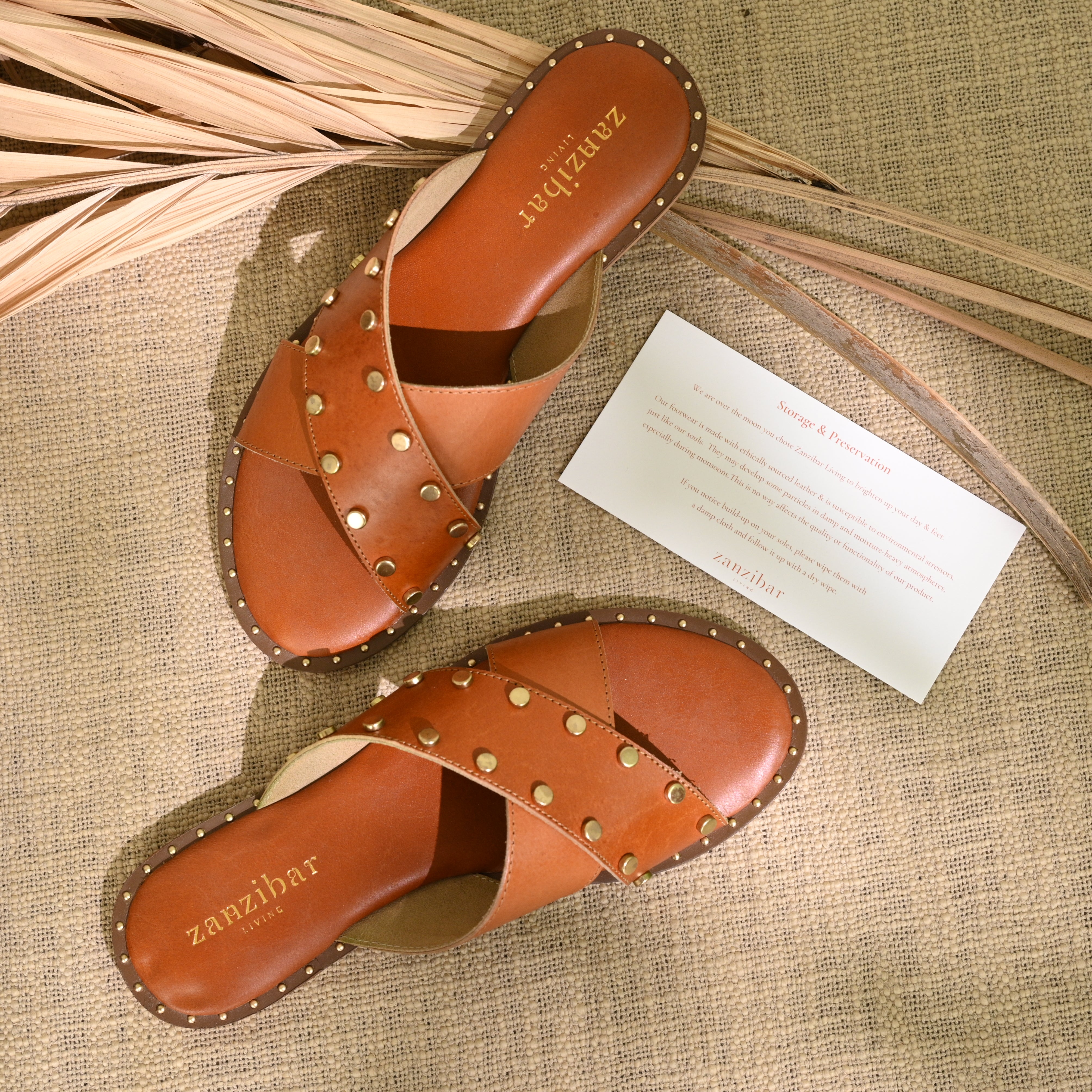 Tan Rivets