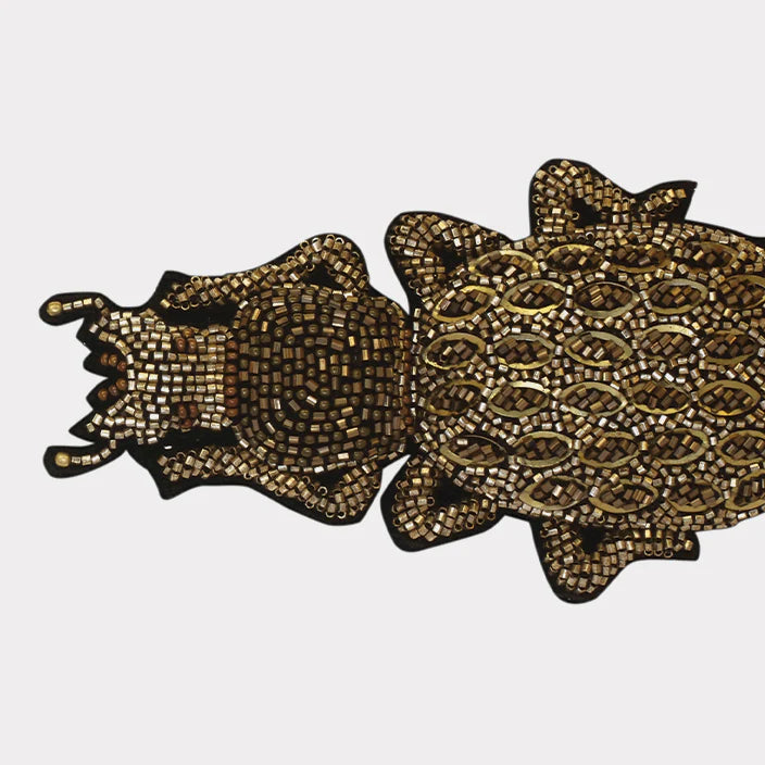 Magic Bug Brooch Gold